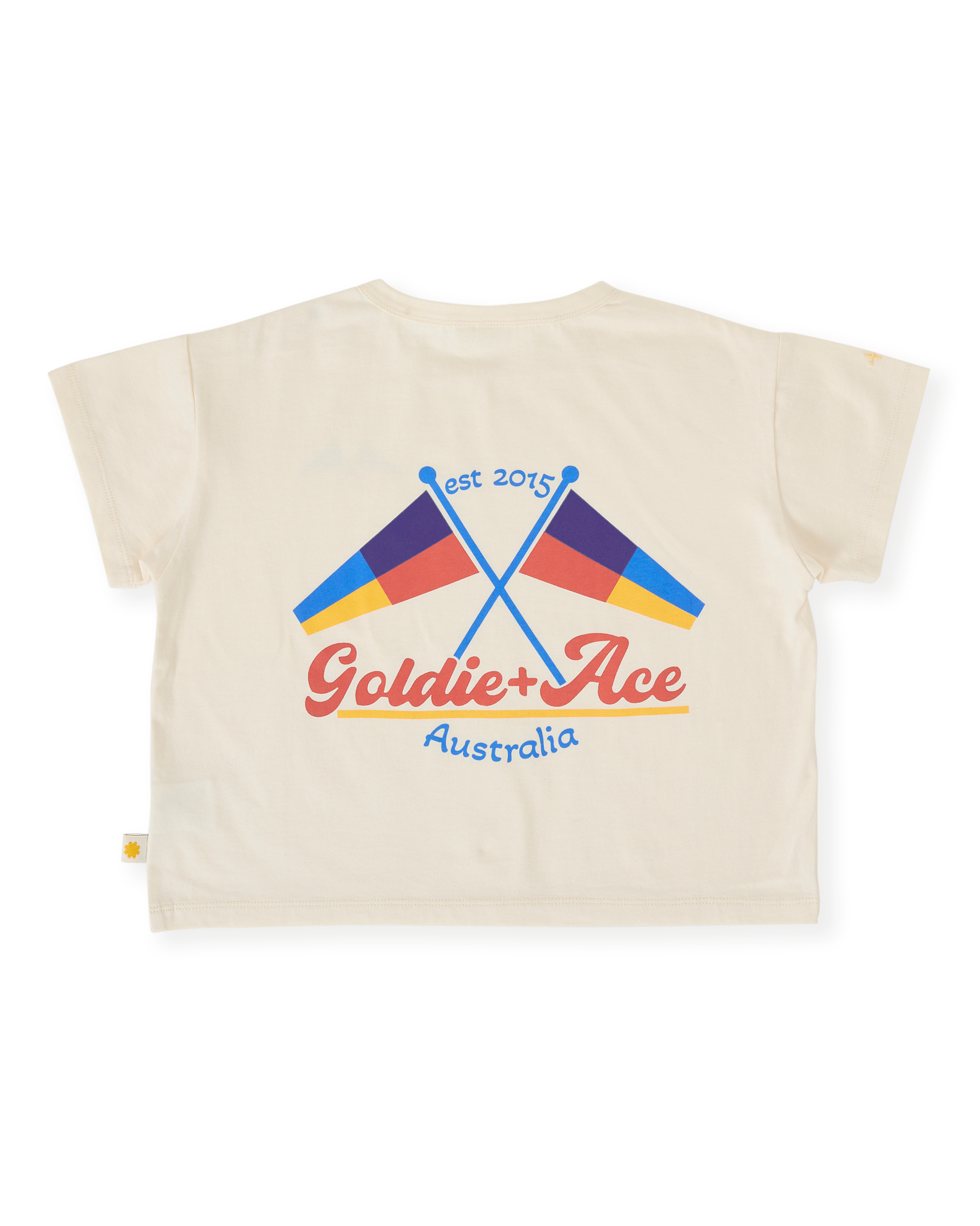 Goldie + Ace Nautical flag oversized t-shirt