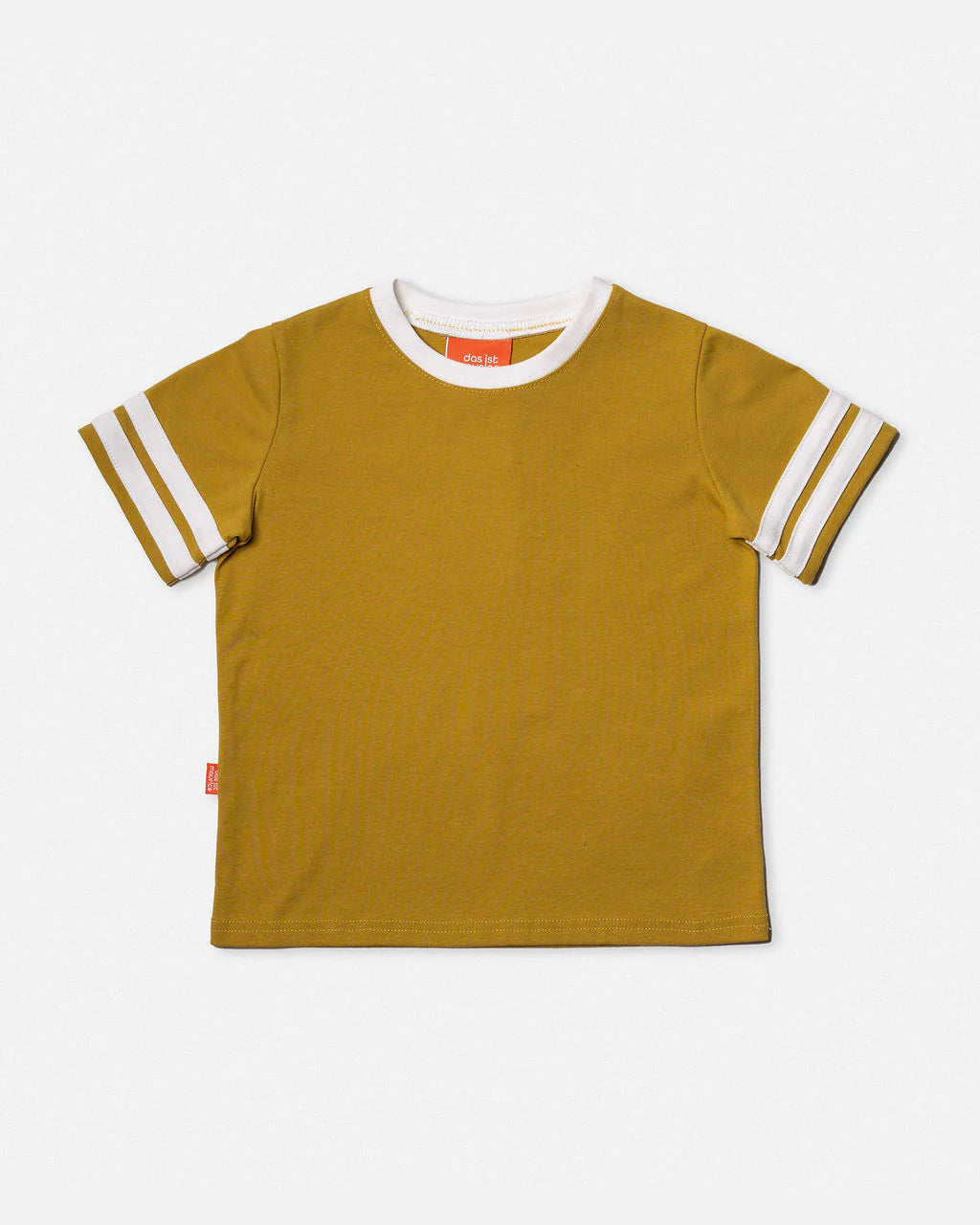Das Ist Maurice t-shirt in Khaki stripes