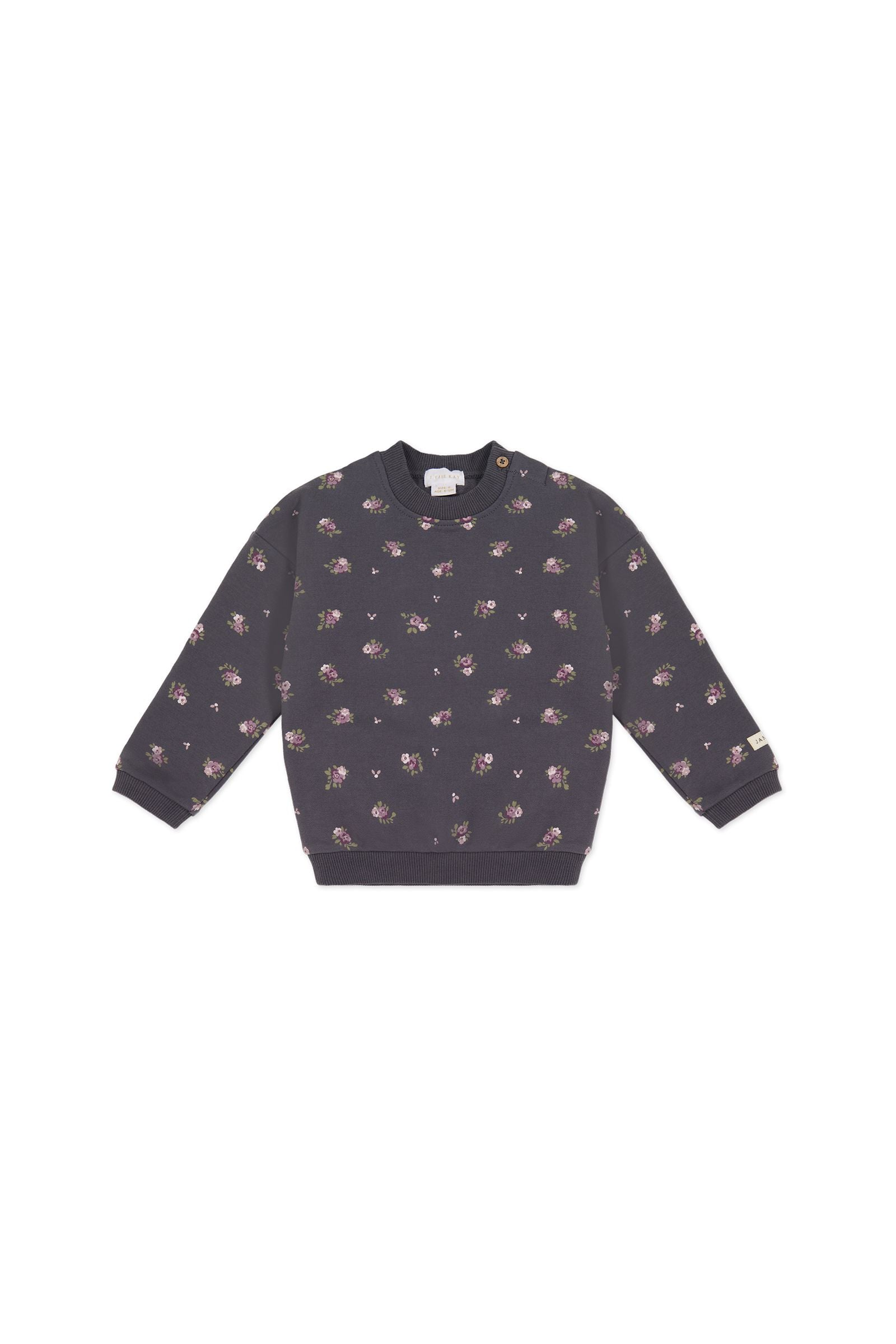 Jamie Kay Organic Cotton Bobby Sweatshirt Simone Lava