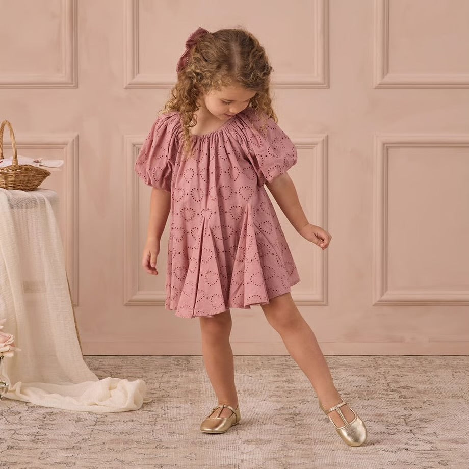 Nora Lee MAIA DRESS | LIPSTICK – Kids of Eltham