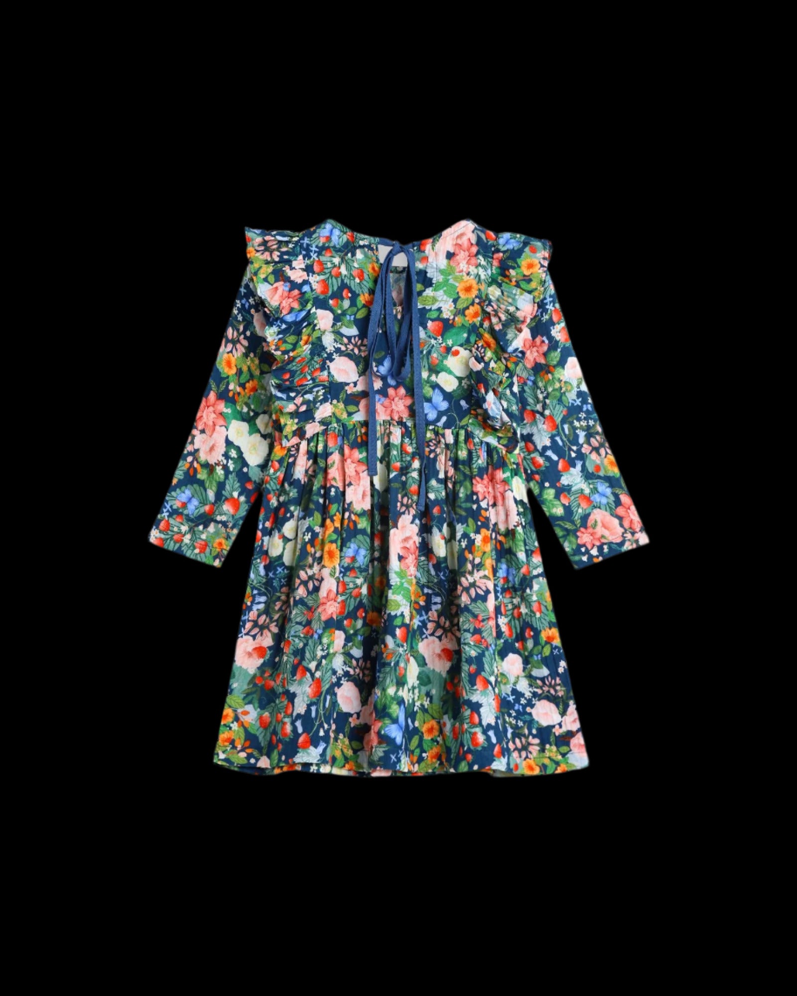 Alex & Ant Daisy Dress in Strawberry Navy