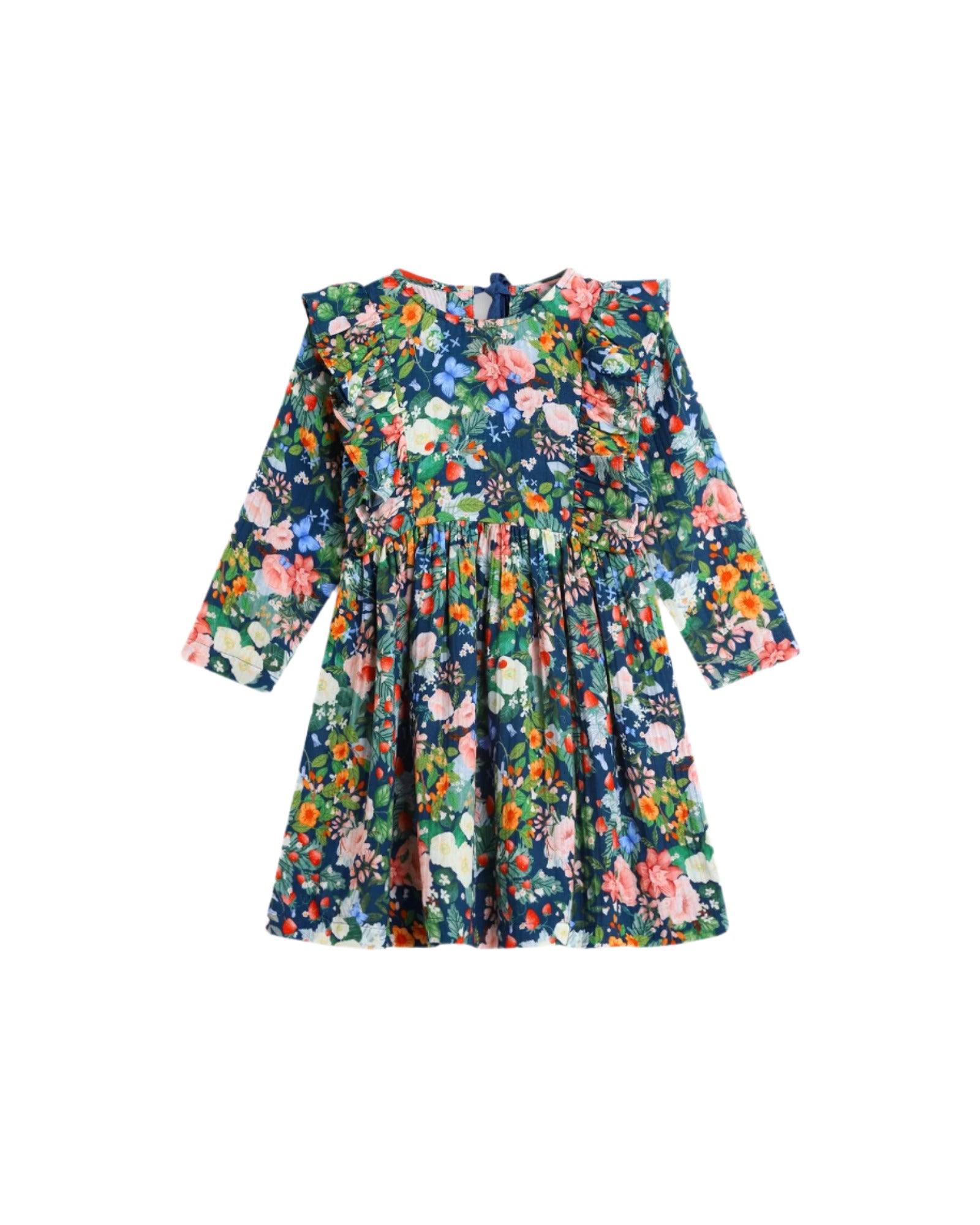 Alex & Ant Daisy Dress in Strawberry Navy