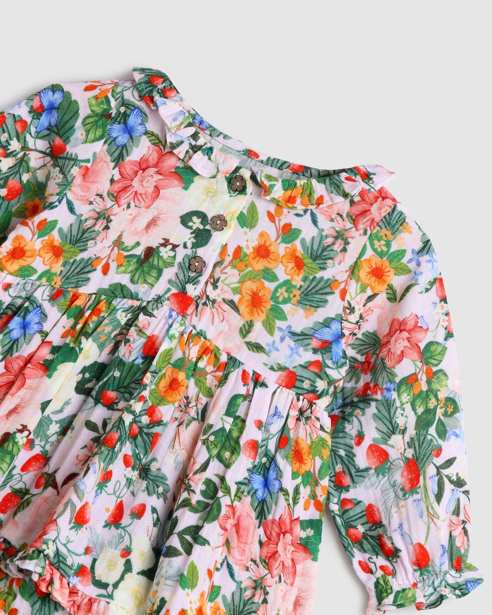 Alex & Ant Ivy Baby Dress in Strawberry Pink