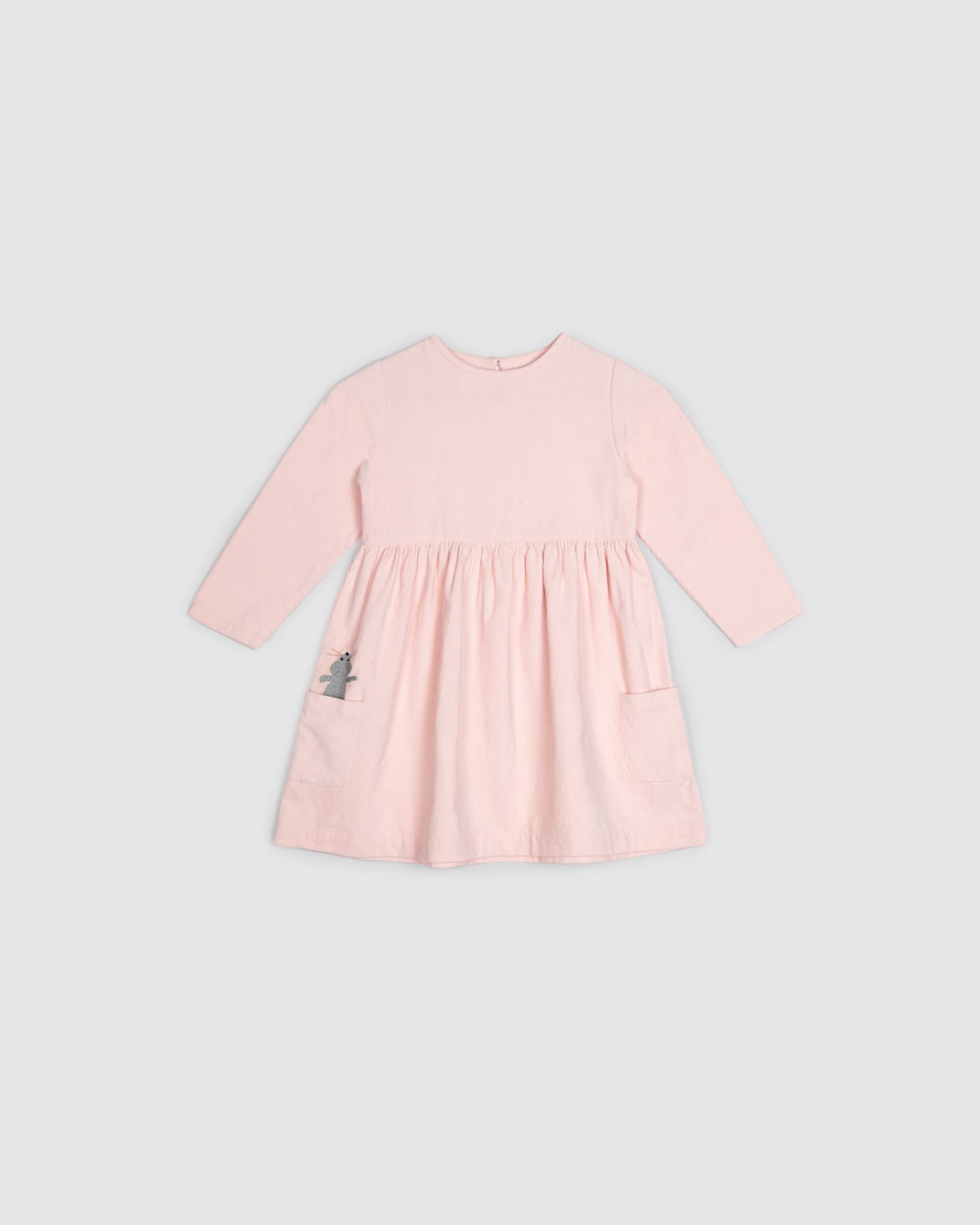 Alex & Ant Lucy Mouse Dress in Baby Pink Mouse