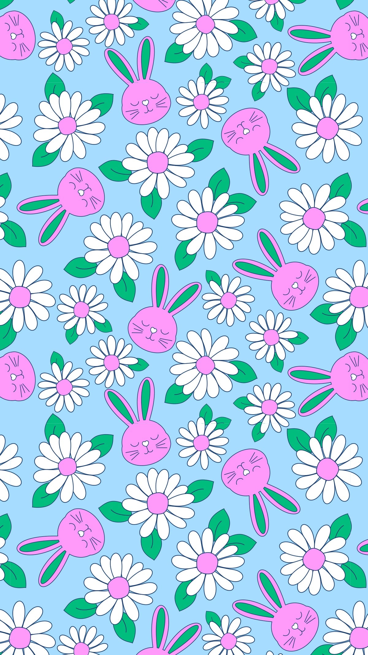 Milky Bunny Long Sleeve Pyjamas in Honey Bunny