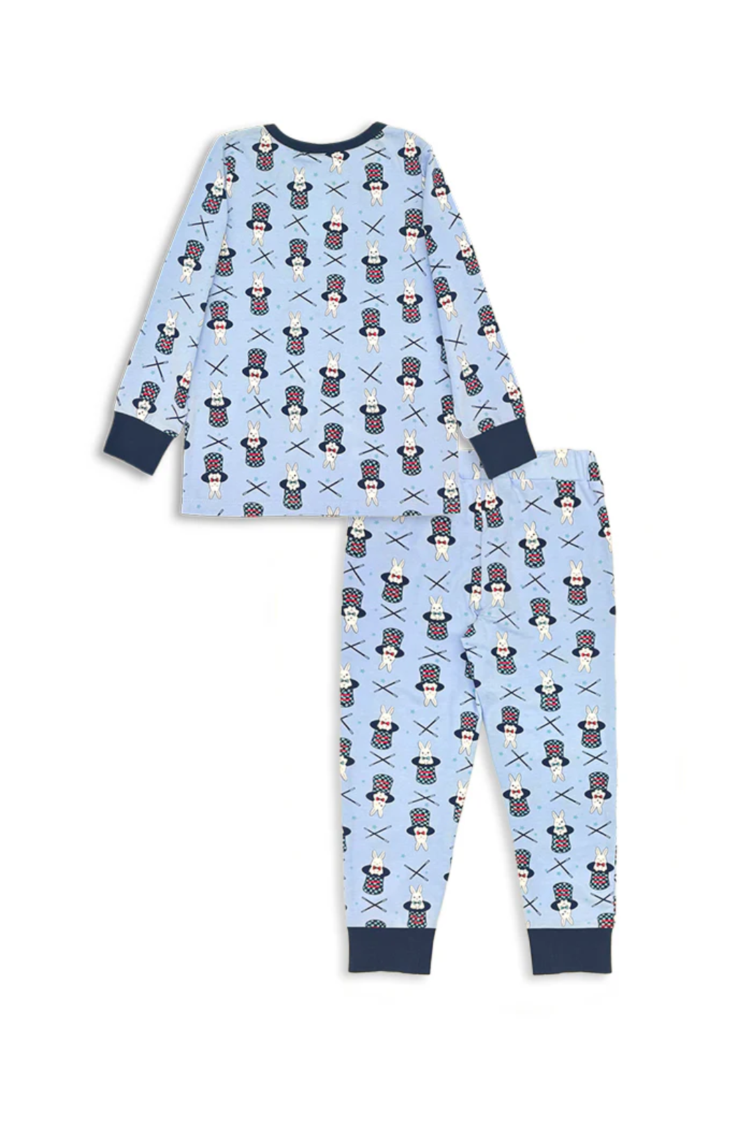 Milky Bunny Pyjamas in Ice Blue