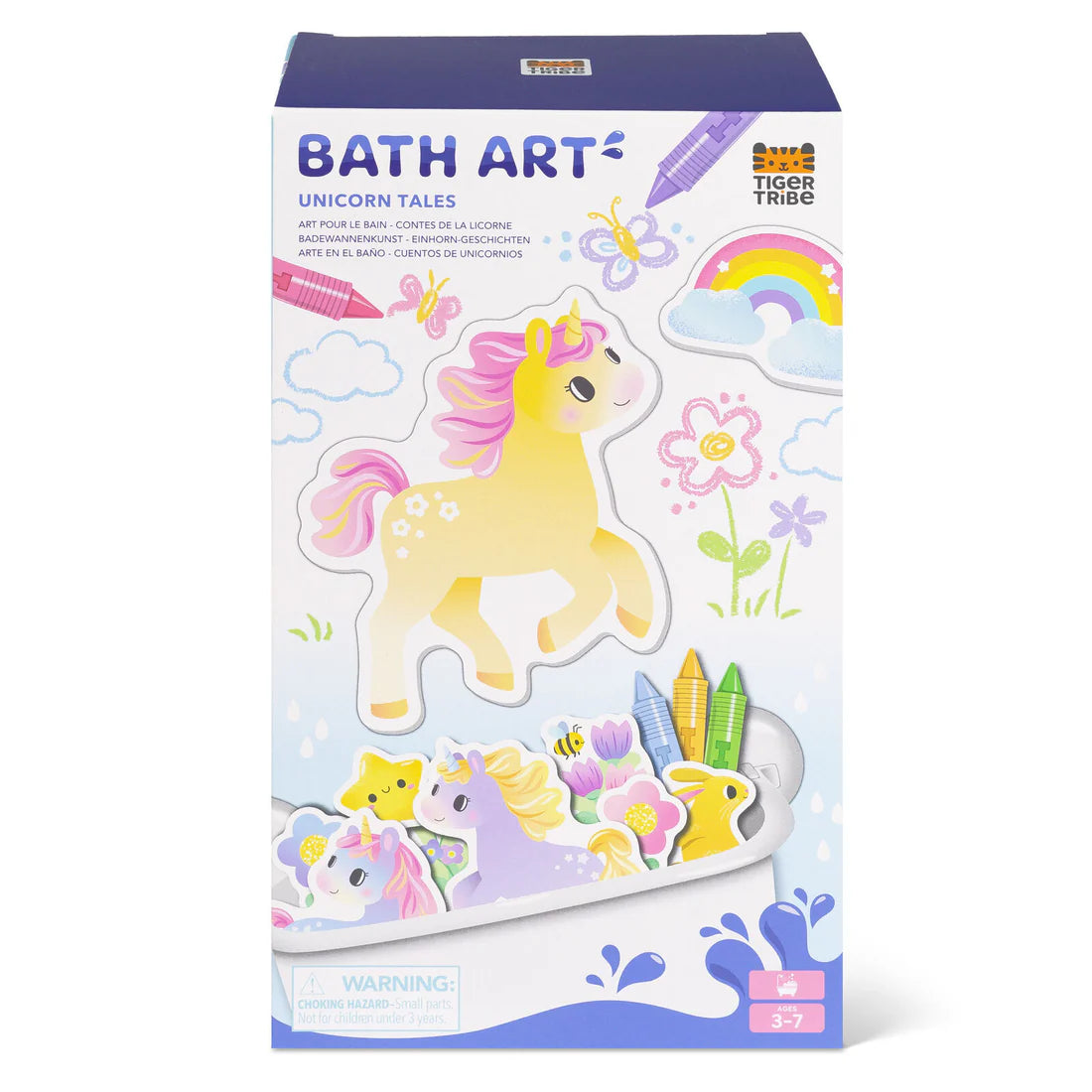 Tiger tribe bath art unicorn tales
