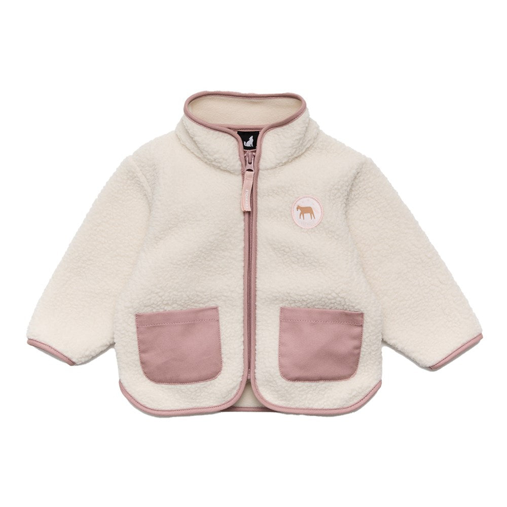 Crywolf Baby Sherpa Jacket in Powder