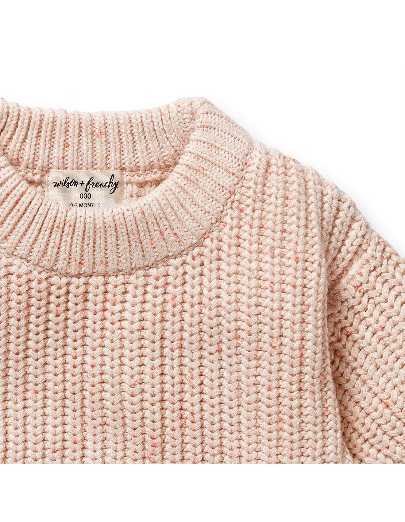Wilson & Frenchy Fairy Floss Organic Knitted Jumper