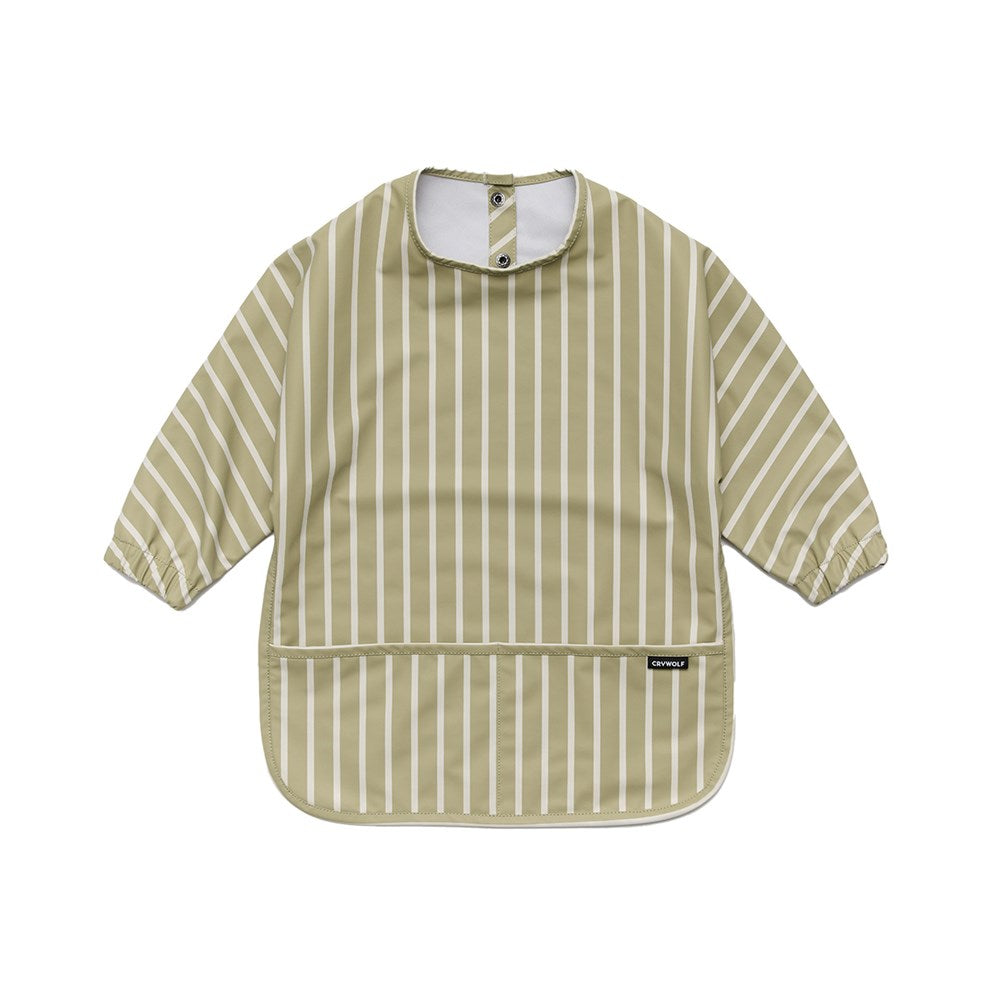 Crywolf Muck About Apron in Elm Stripe