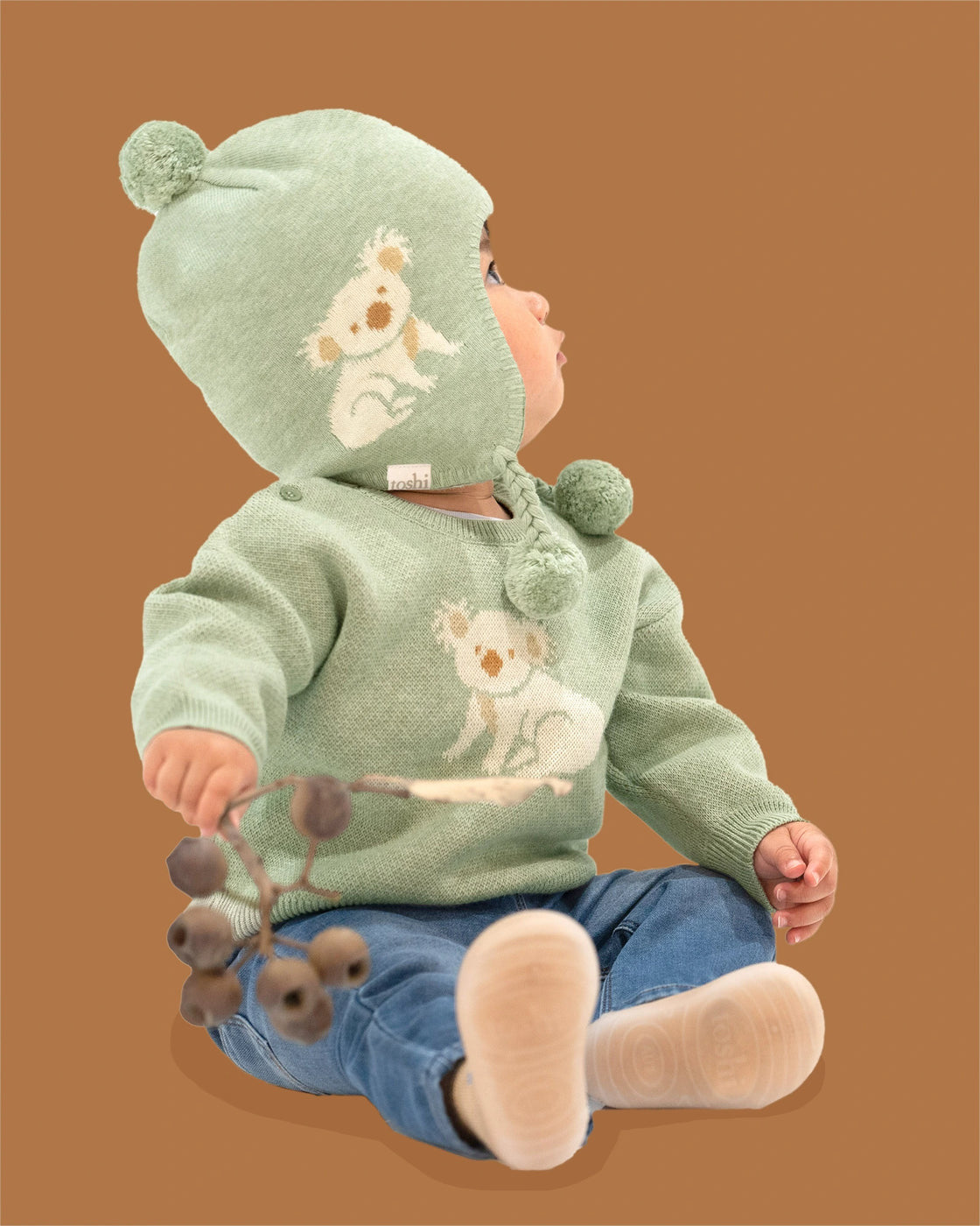 Toshi Organic Earmuff Storytime koala