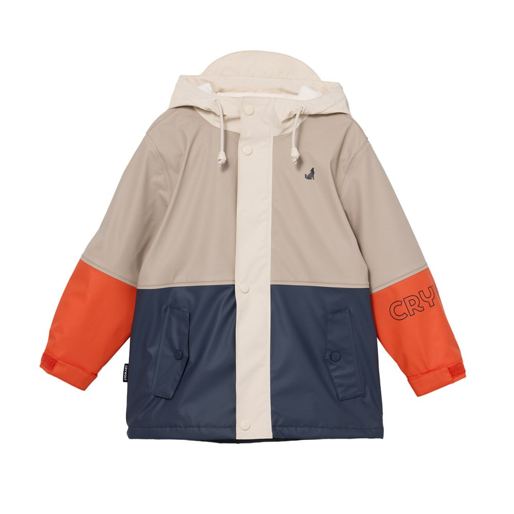 Crywolf Explorer Jacket in Ash Colourblock