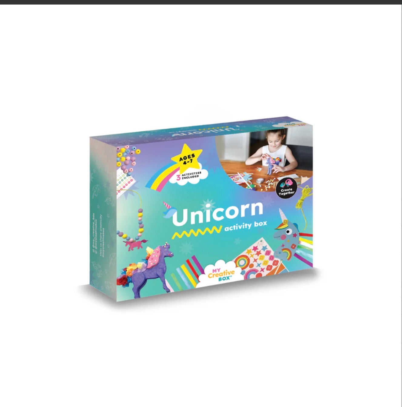 My creative box unicorn craft activity kit 3+