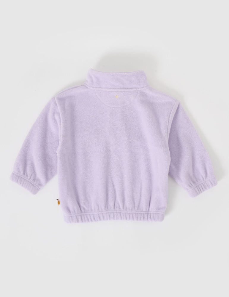 Goldie & Ace Bobbi polar fleece sweater - lilac