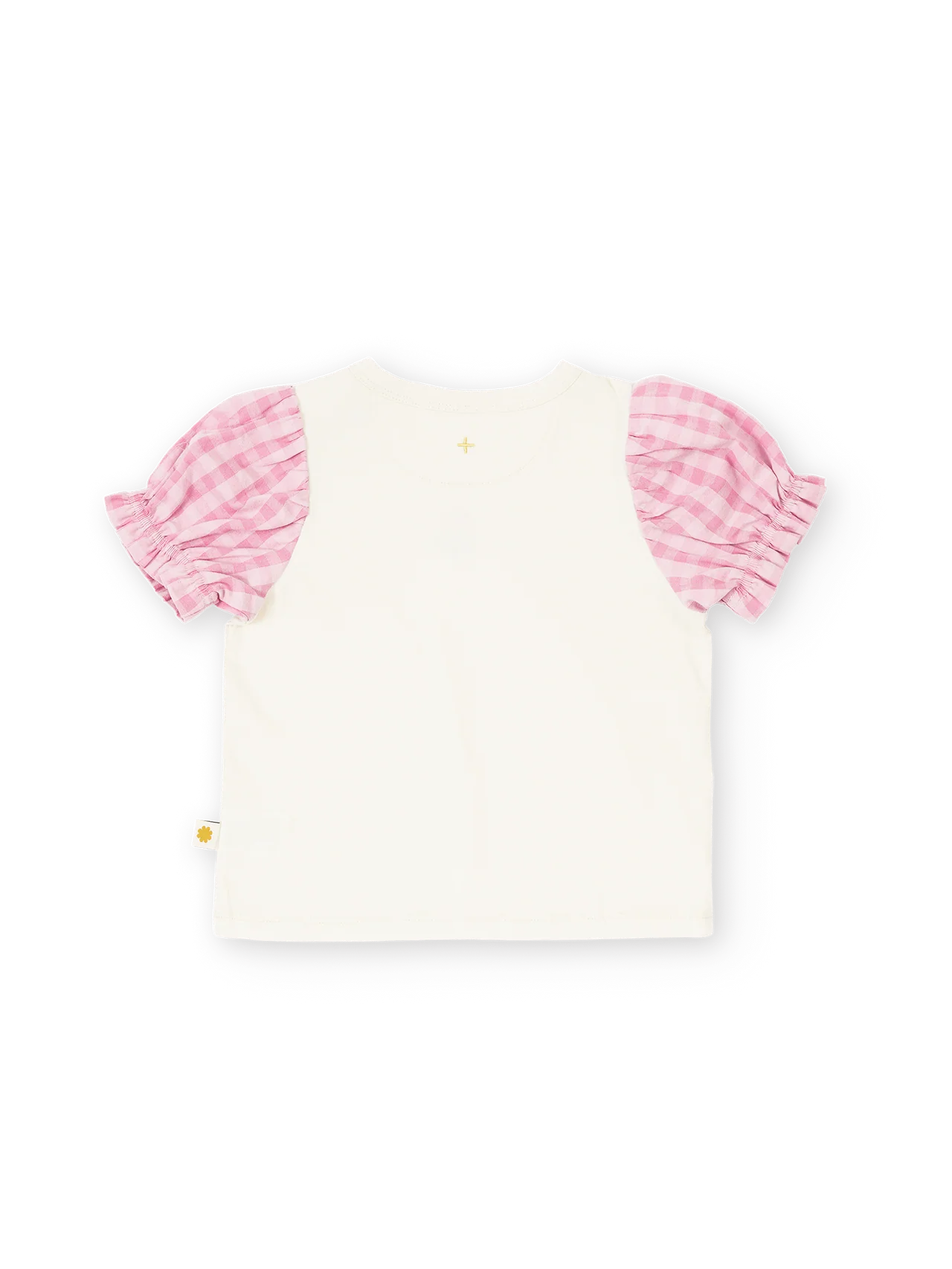 Goldie & Ace Gingham Puff Sleeve Top