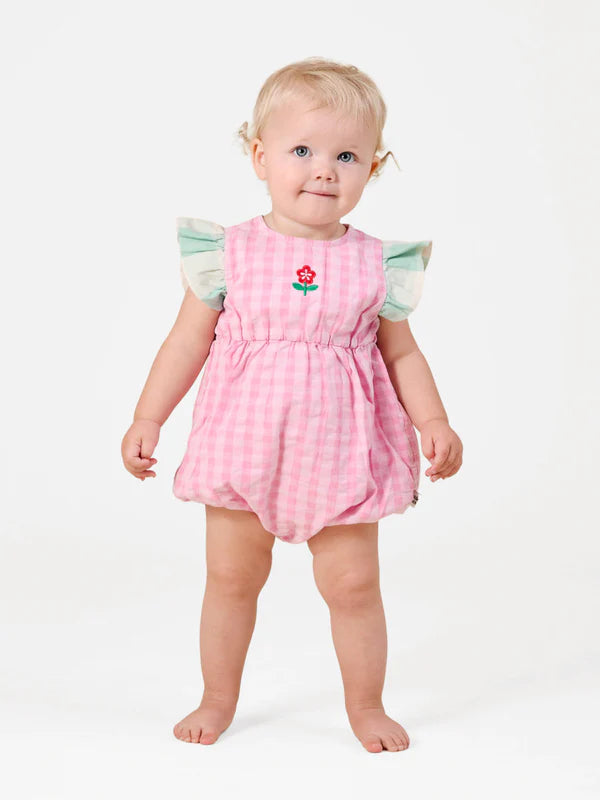 Goldie & Ace Gingham Lani Romper
