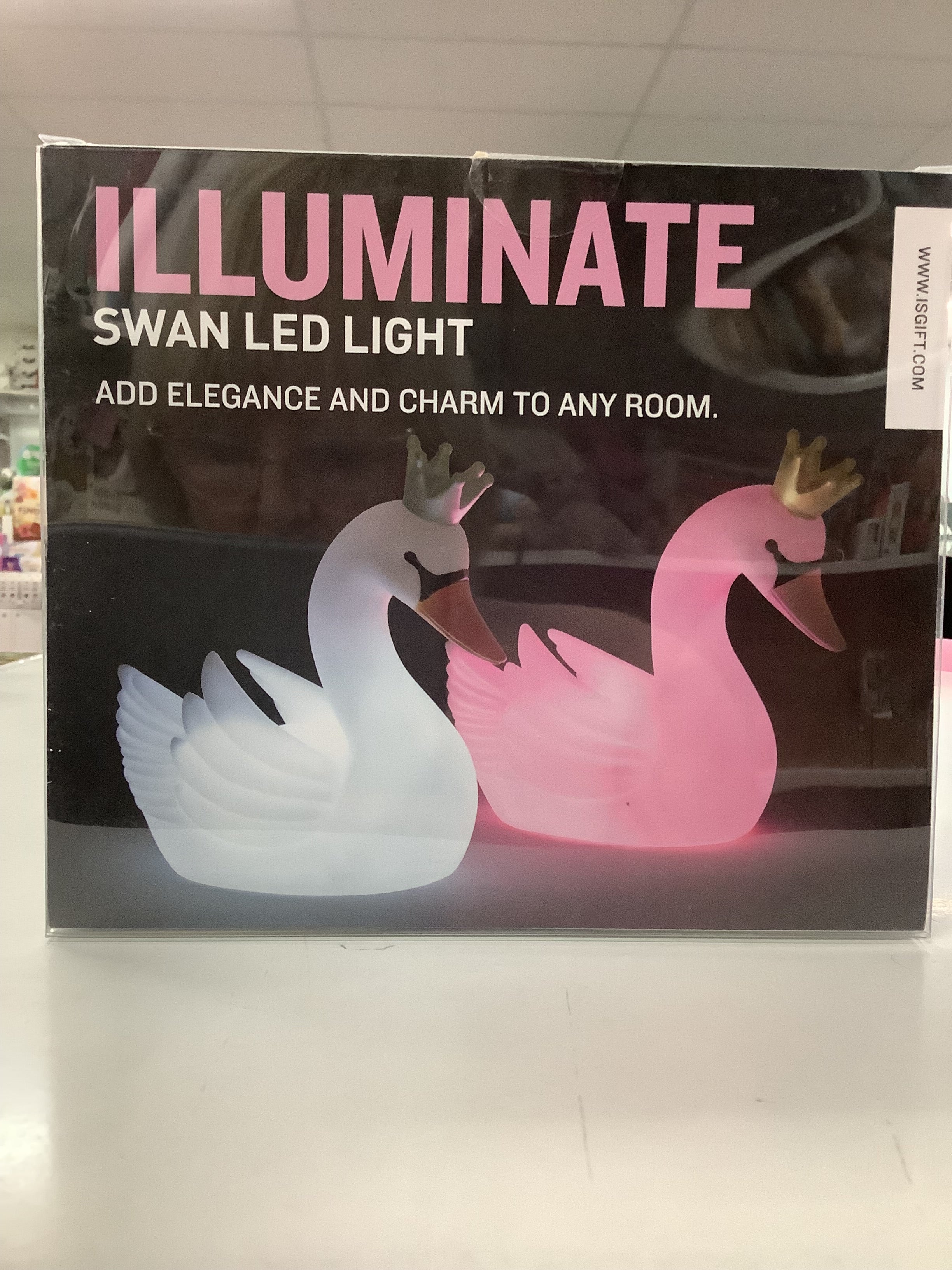 Illuminated LED Swan Night Light