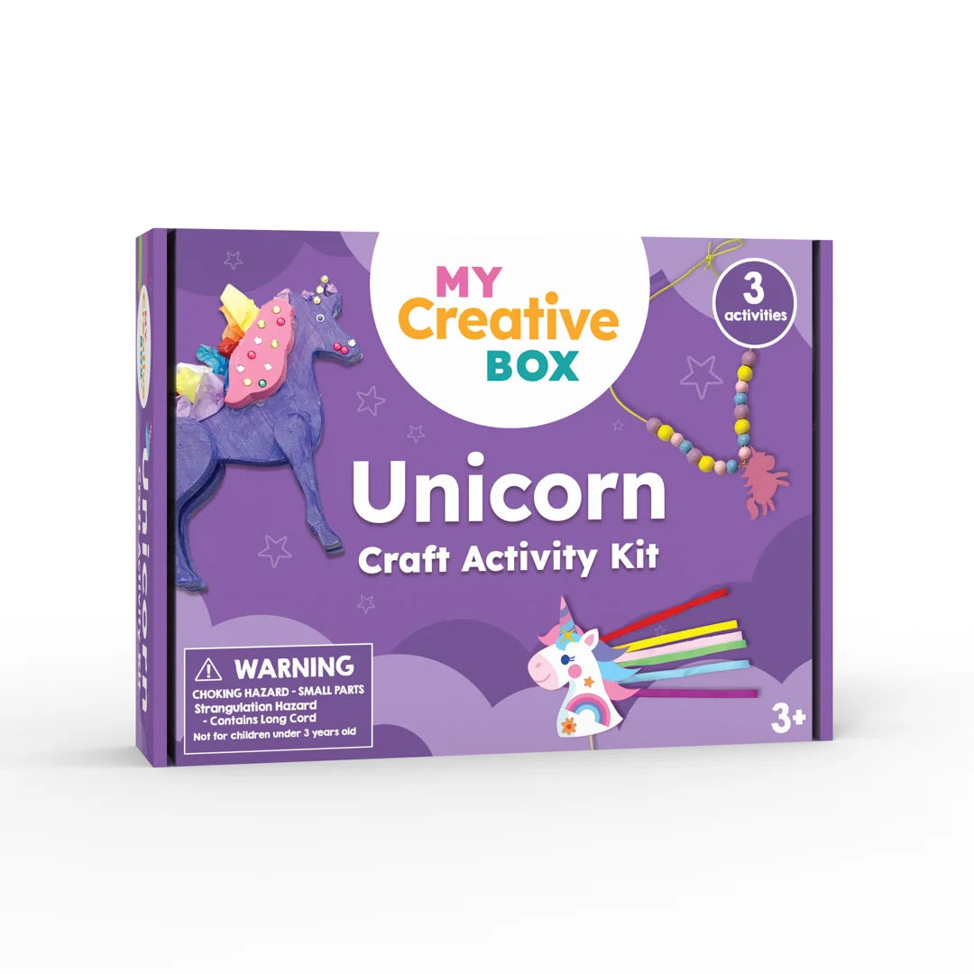 My creative box unicorn craft activity kit 3+
