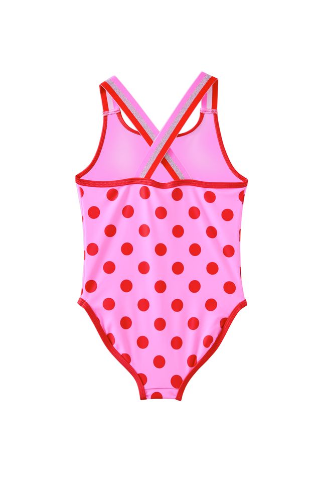 Milky Polka Dot Swimsuit 2-7 years