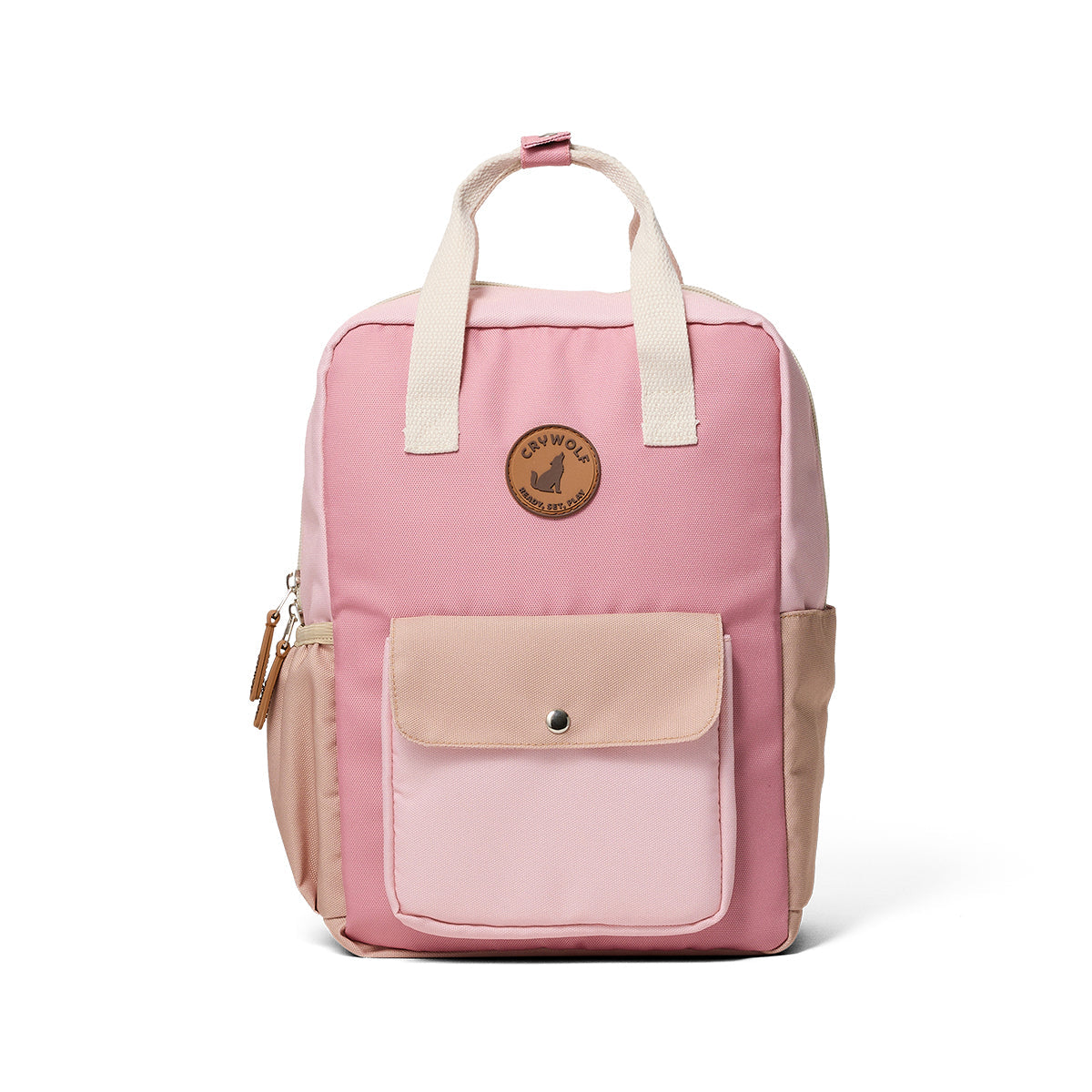 Crywolf Mini Backpack Colour block Blush
