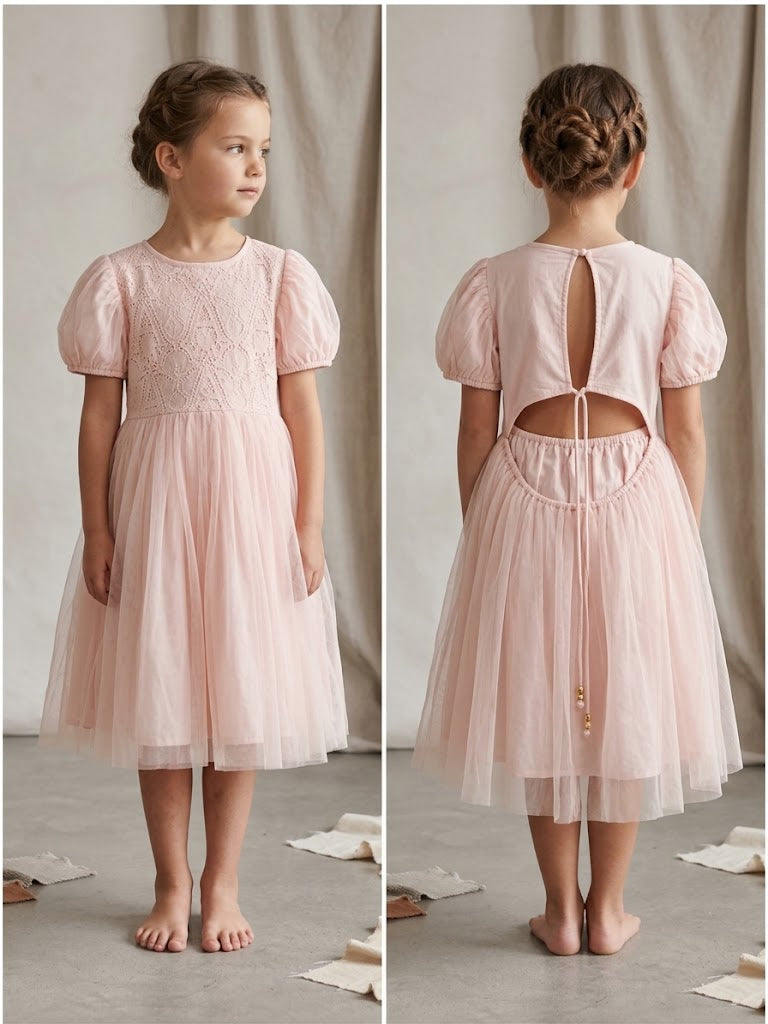 Alex & Ant Aria Dress Petal Pink Tulle