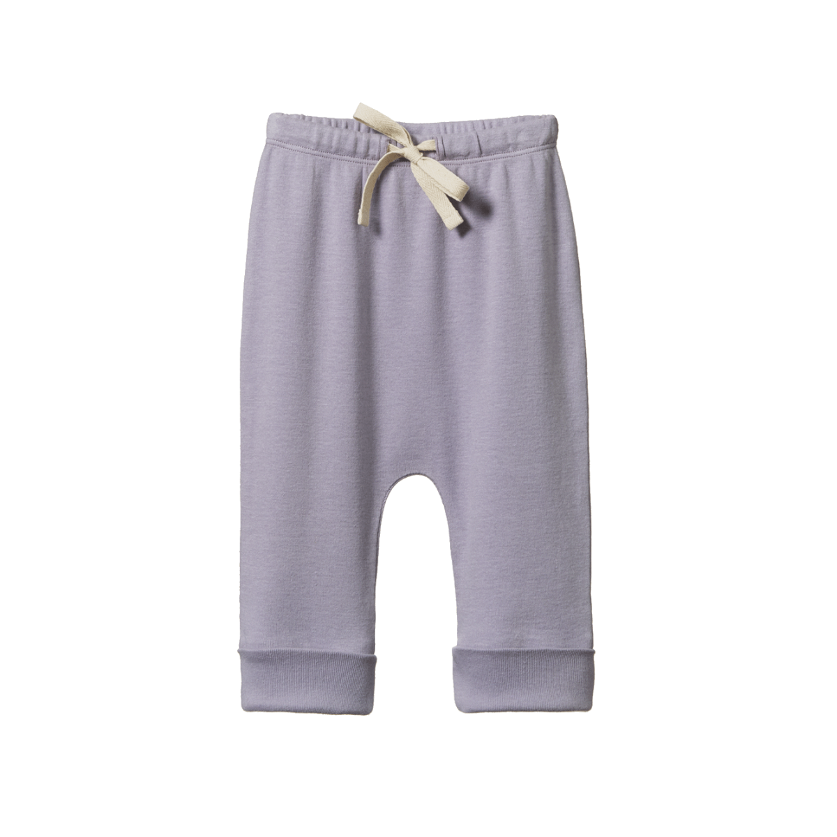 Nature Baby drawstring Pants in Periwinkle