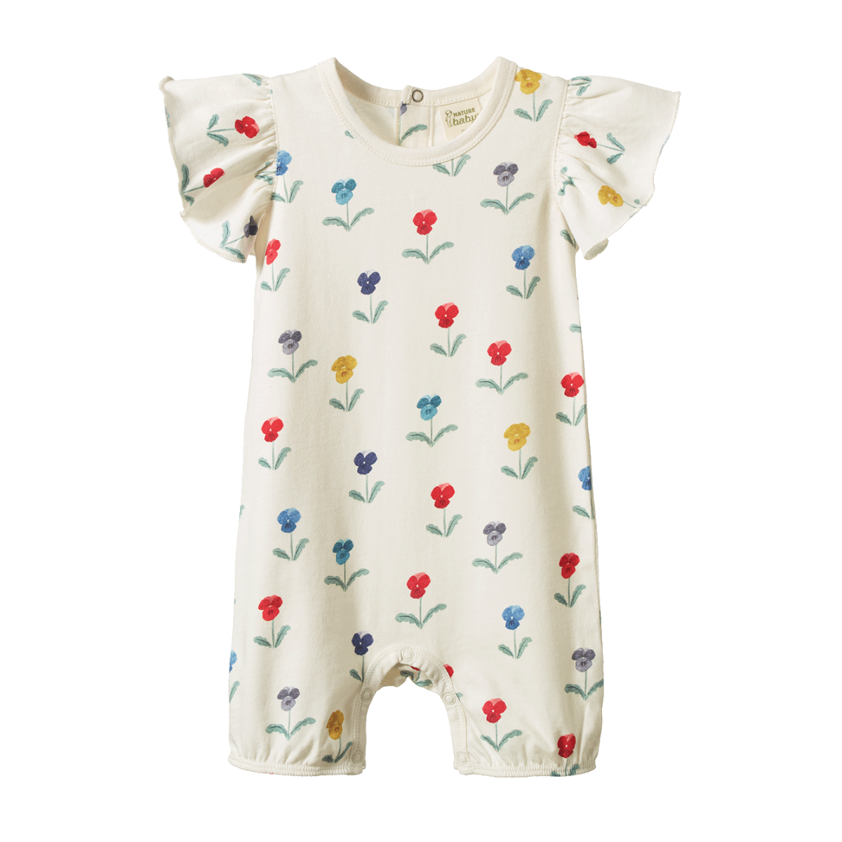 Nature Baby Tilly Suit Delphine Blooms Print