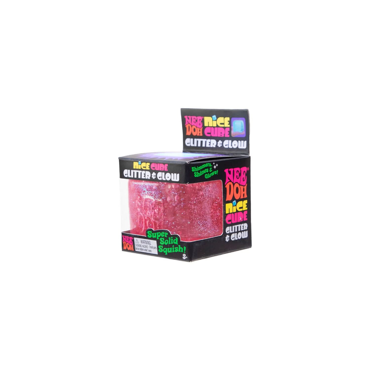 Pre Order 21/5. Nee Doh Nice Cube Glitter And Glow