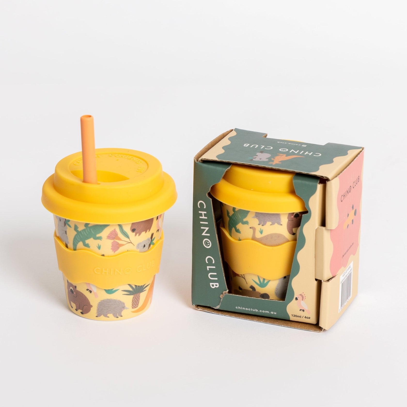 Chino Club Aussie Animals babychino cup 4 oz