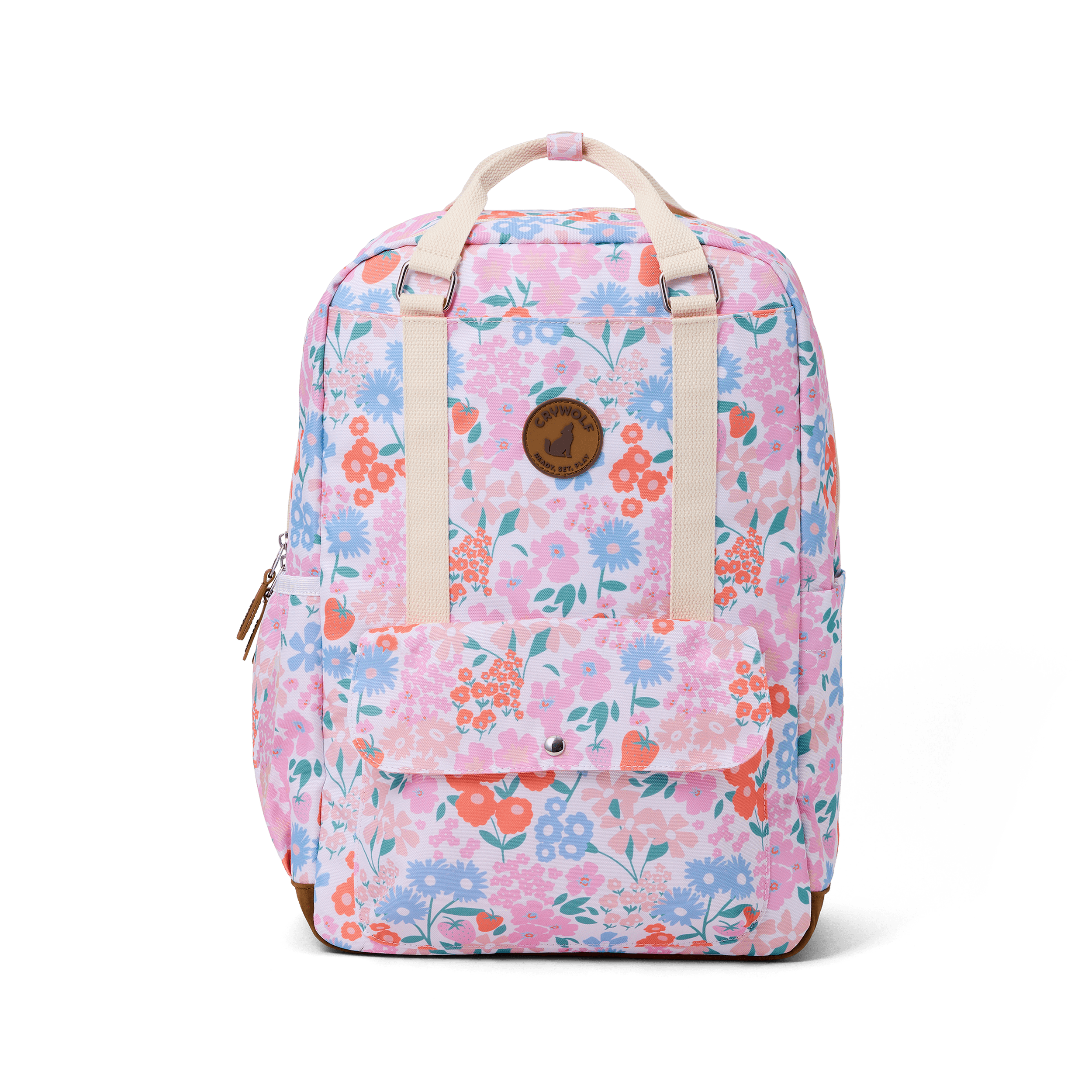 Crywolf Knapsack in berry garden