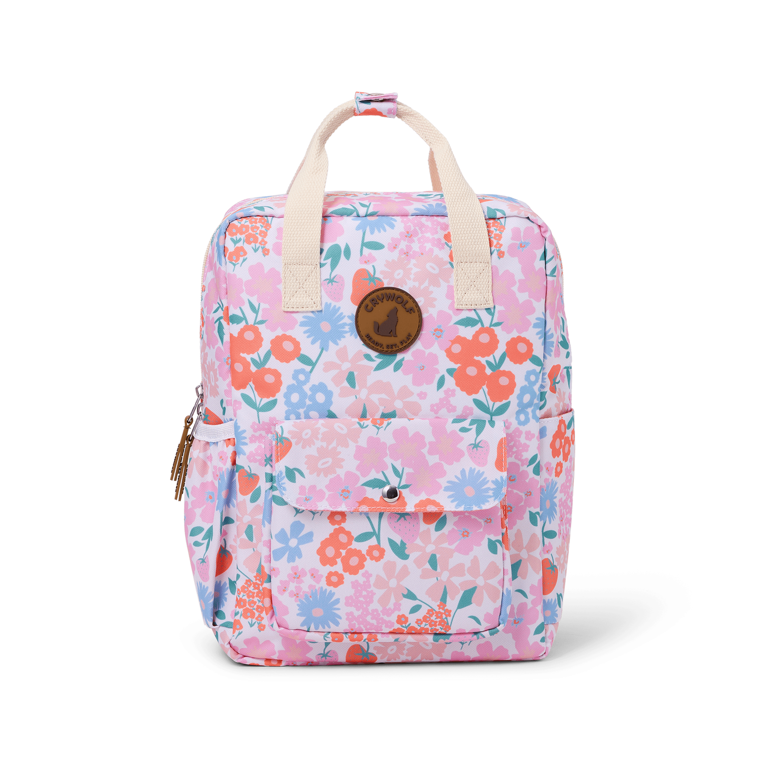 Crywolf Mini Backpack in berry garden