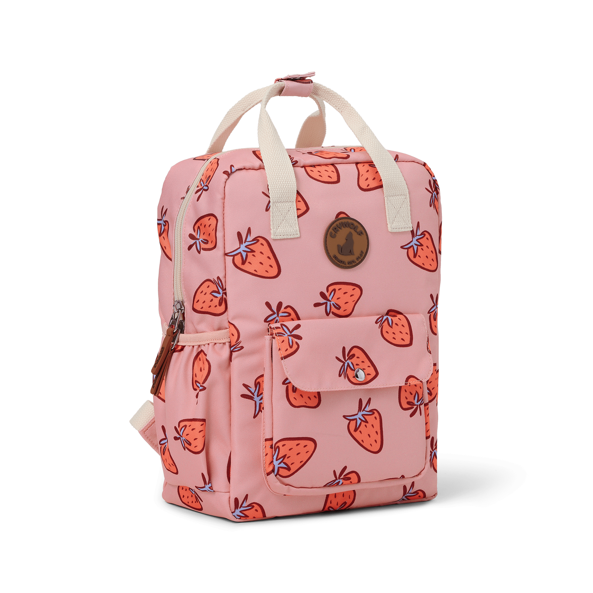 Crywolf Mini Backpack in strawberry splash