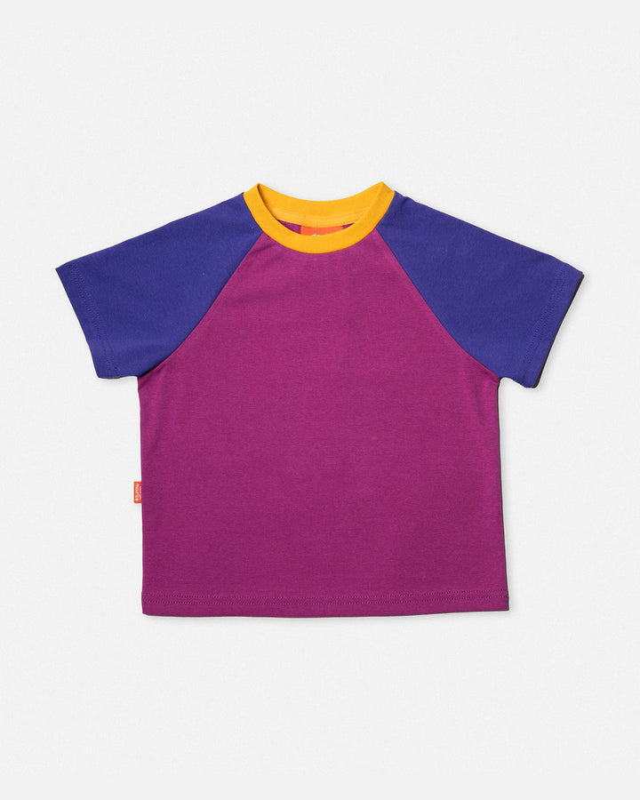 Das Ist Maurice Raglan t-shirt in Purple