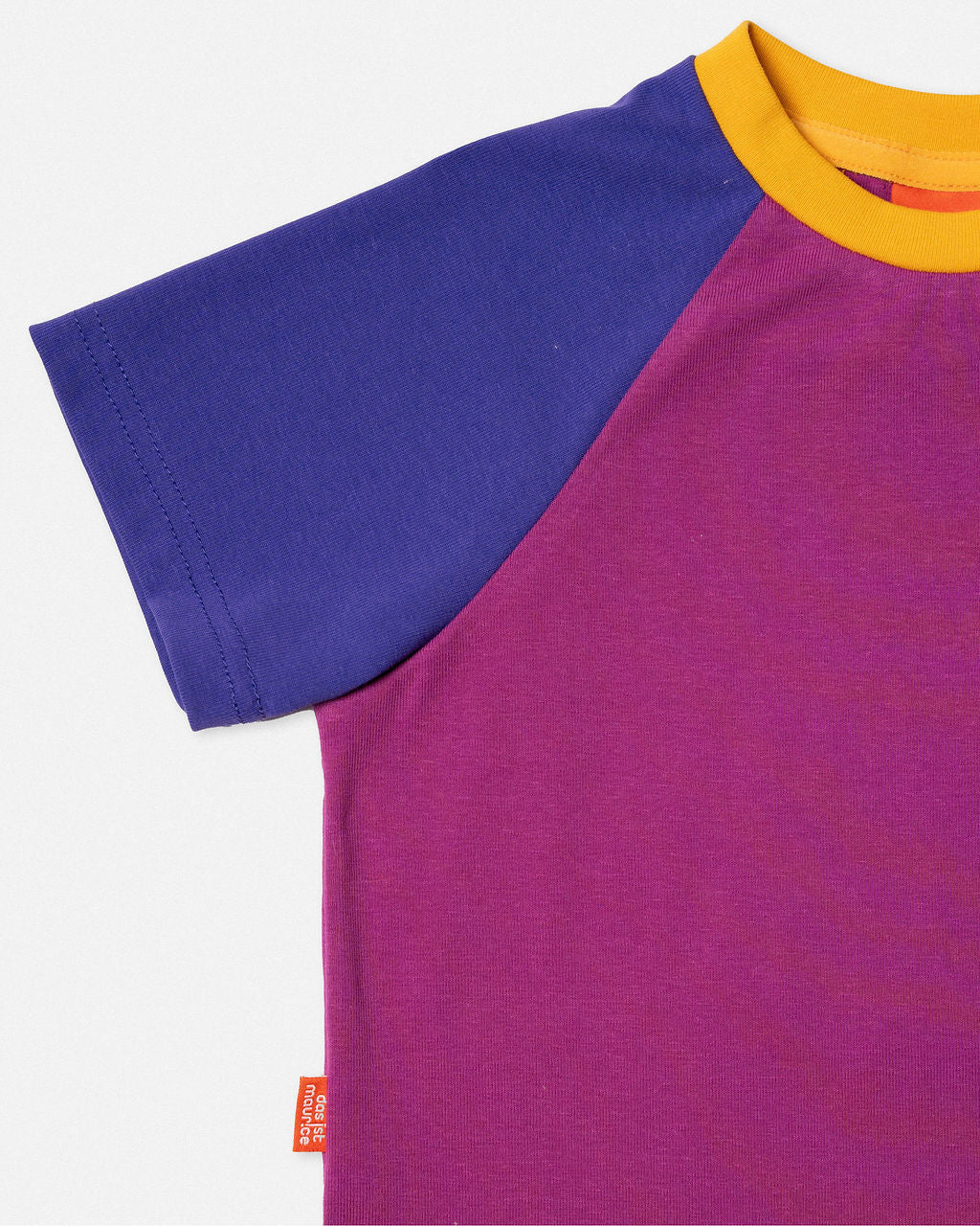 Das Ist Maurice Raglan t-shirt in Purple