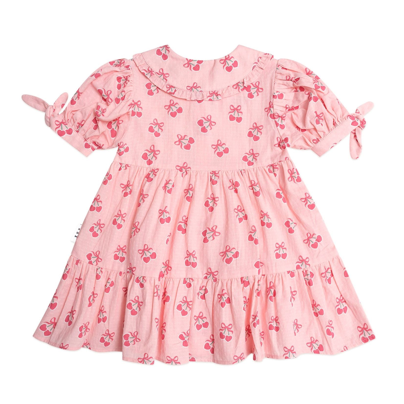 Huxbaby cherry pie tiered smock dress