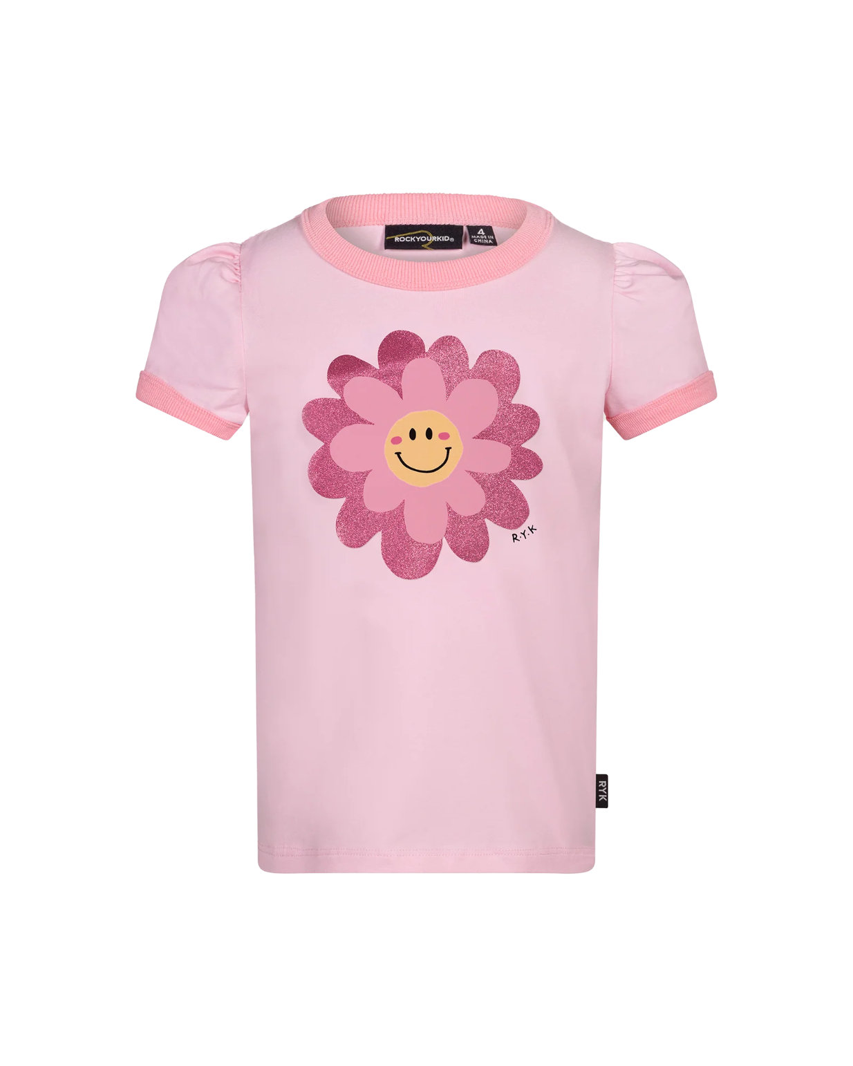 Rock Your Baby Daisy Smile Billie Ringer Tee