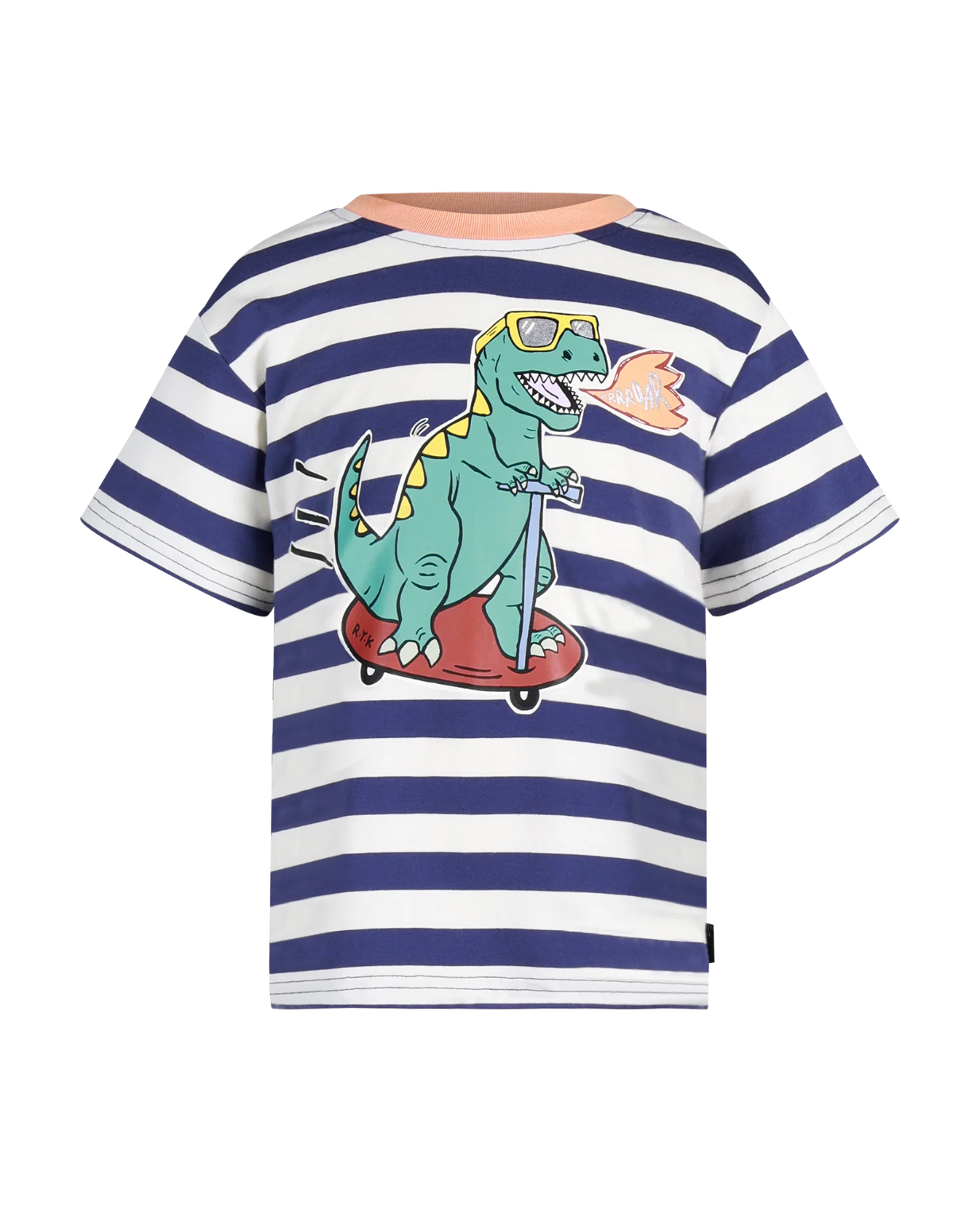 Rock Your Baby Dino Stripe Tee