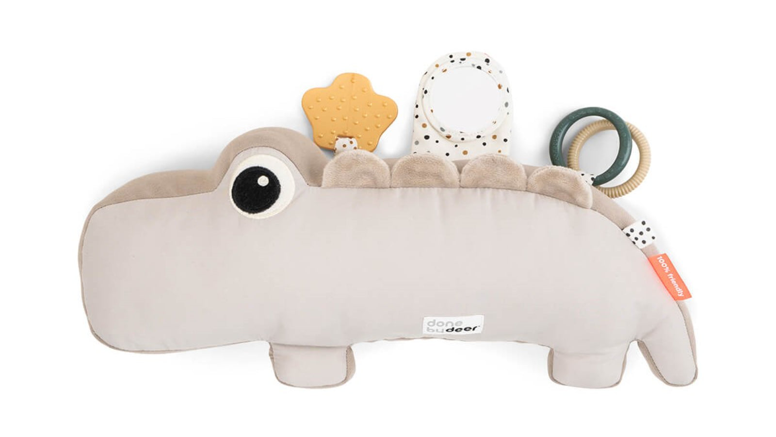Done By Deer Tummy Time Activity Croco Sand