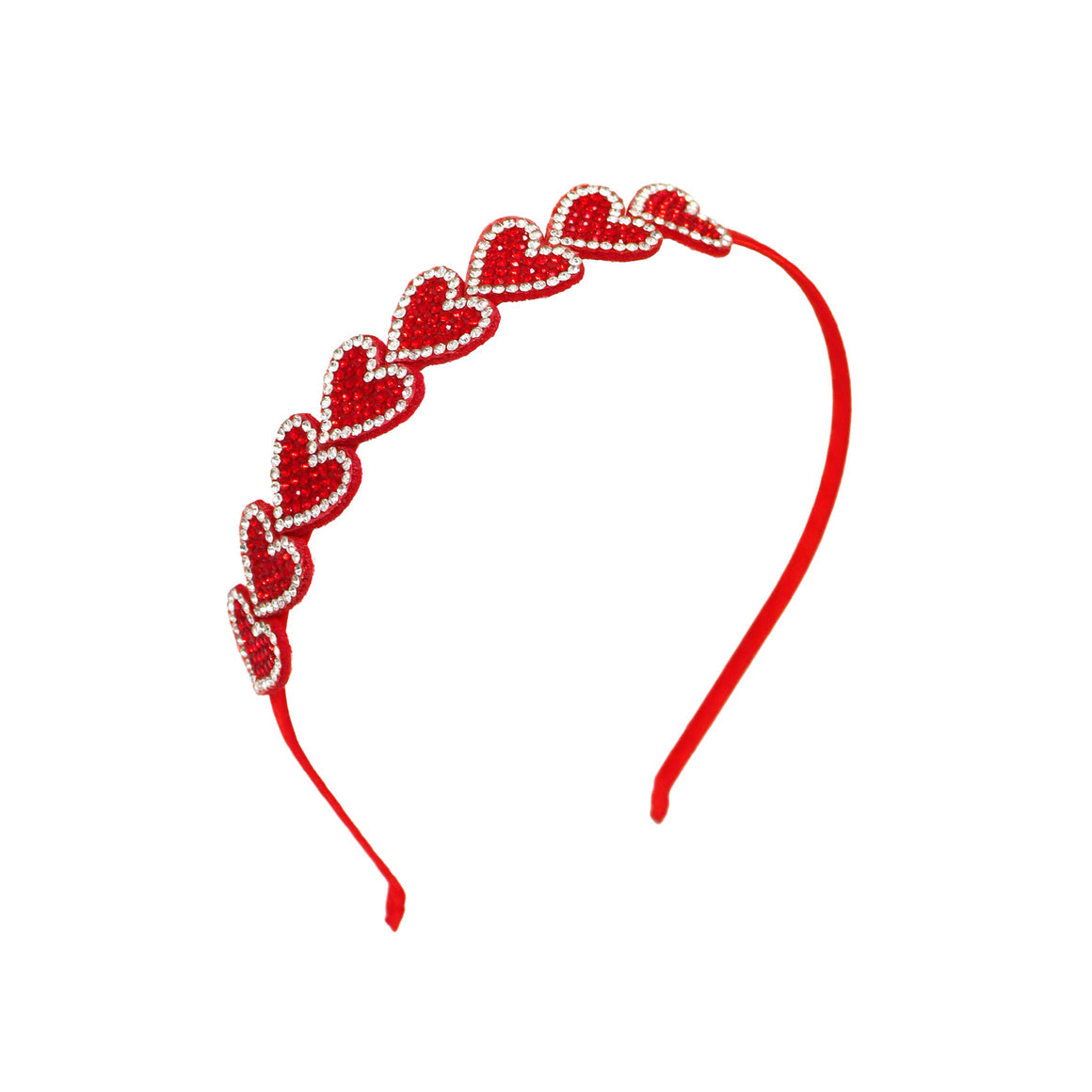 Pink Poppy Twinkling Heart Headband