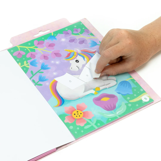 Tiger tribe Stickers by numbers Magical Garden