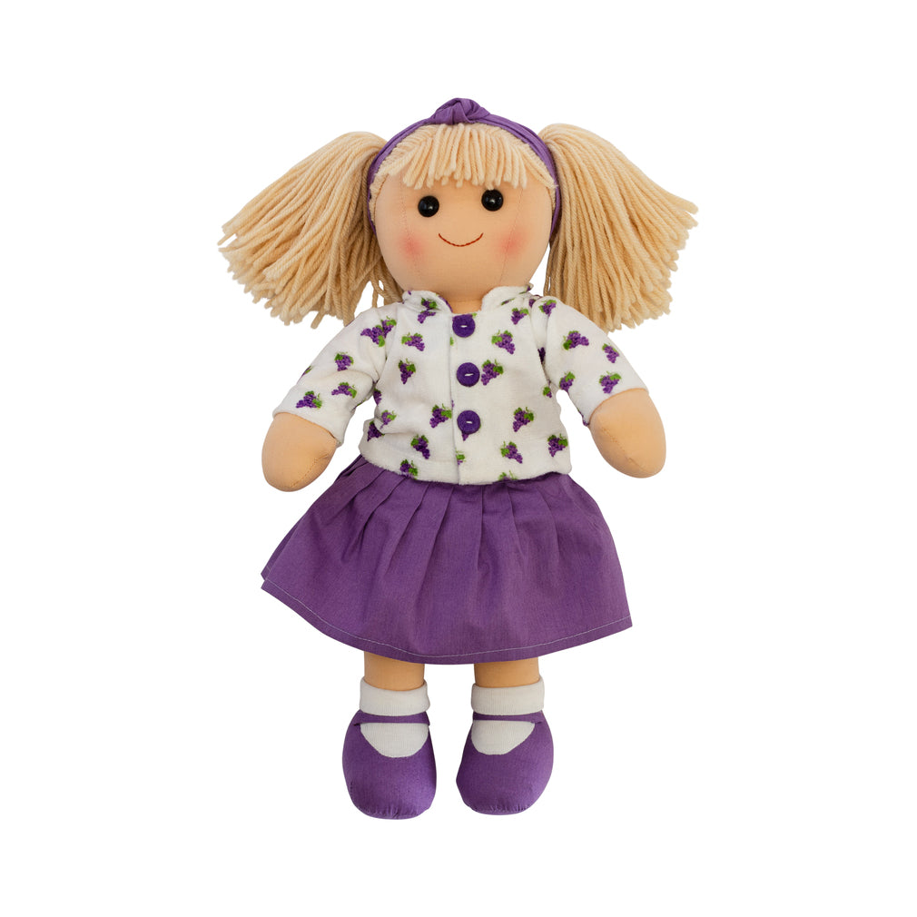 Hopscotch Collectible 35cm rag doll Polly