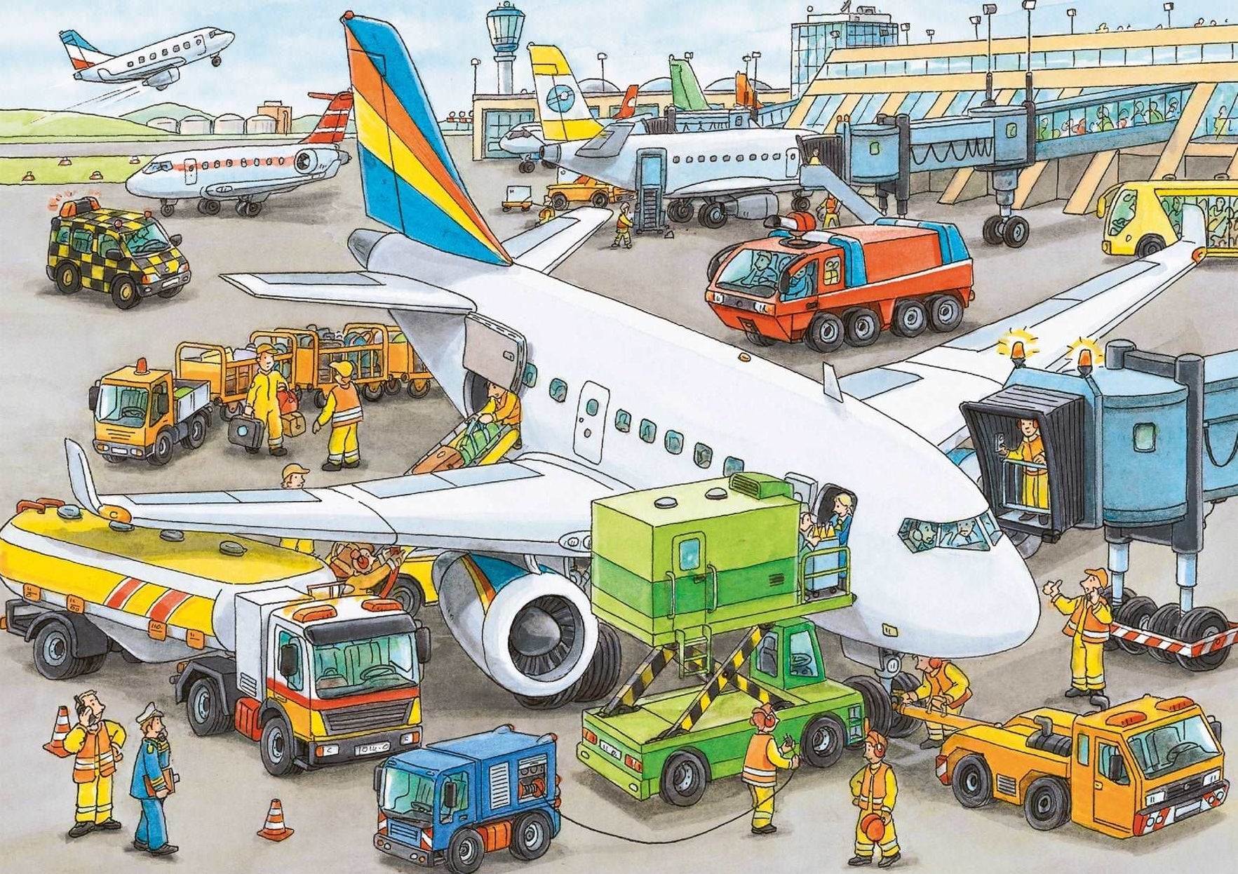Ravensburger Puzzle - Busy Airport 35pc