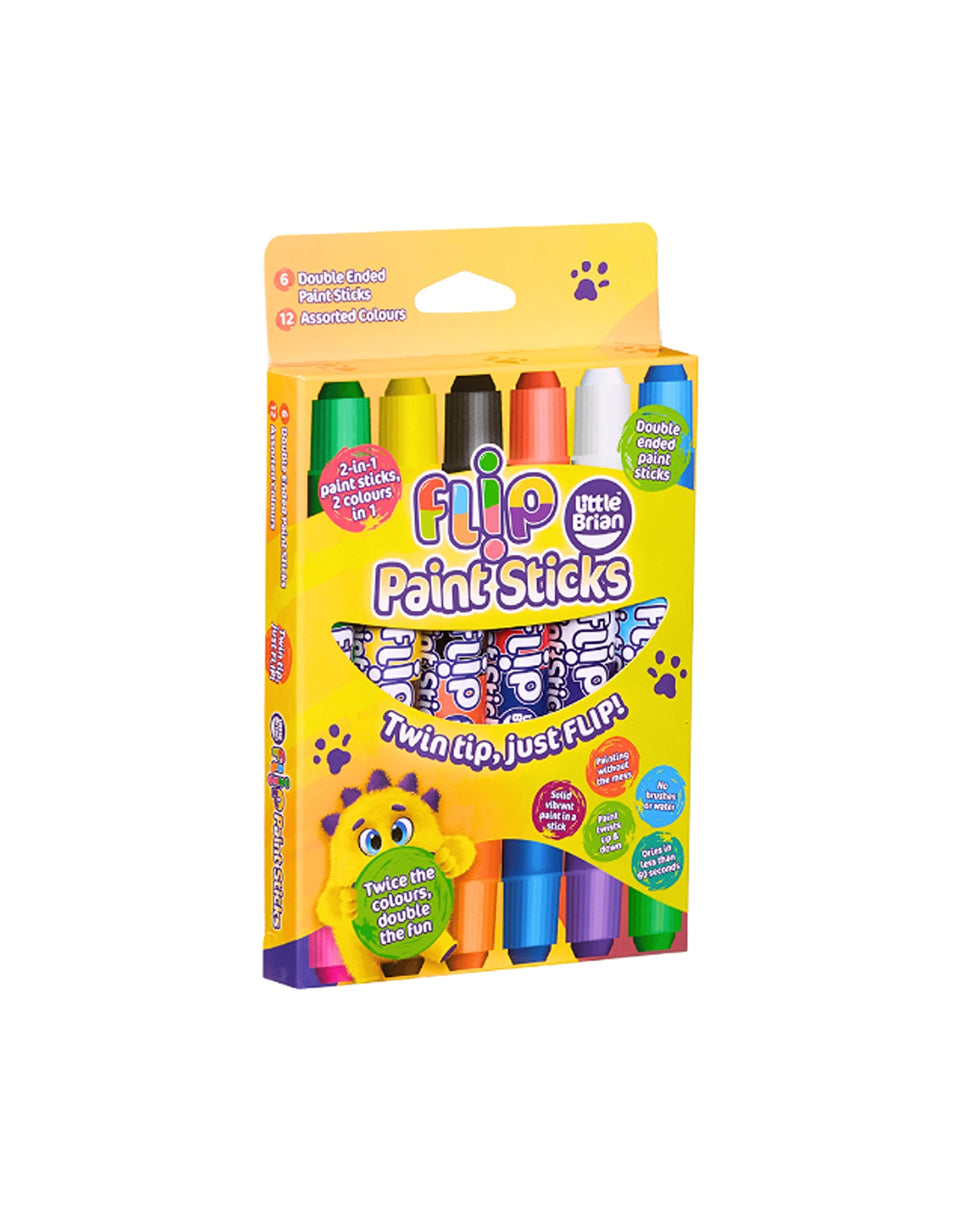 Little Brian Flip Paint Sticks 2-in-1