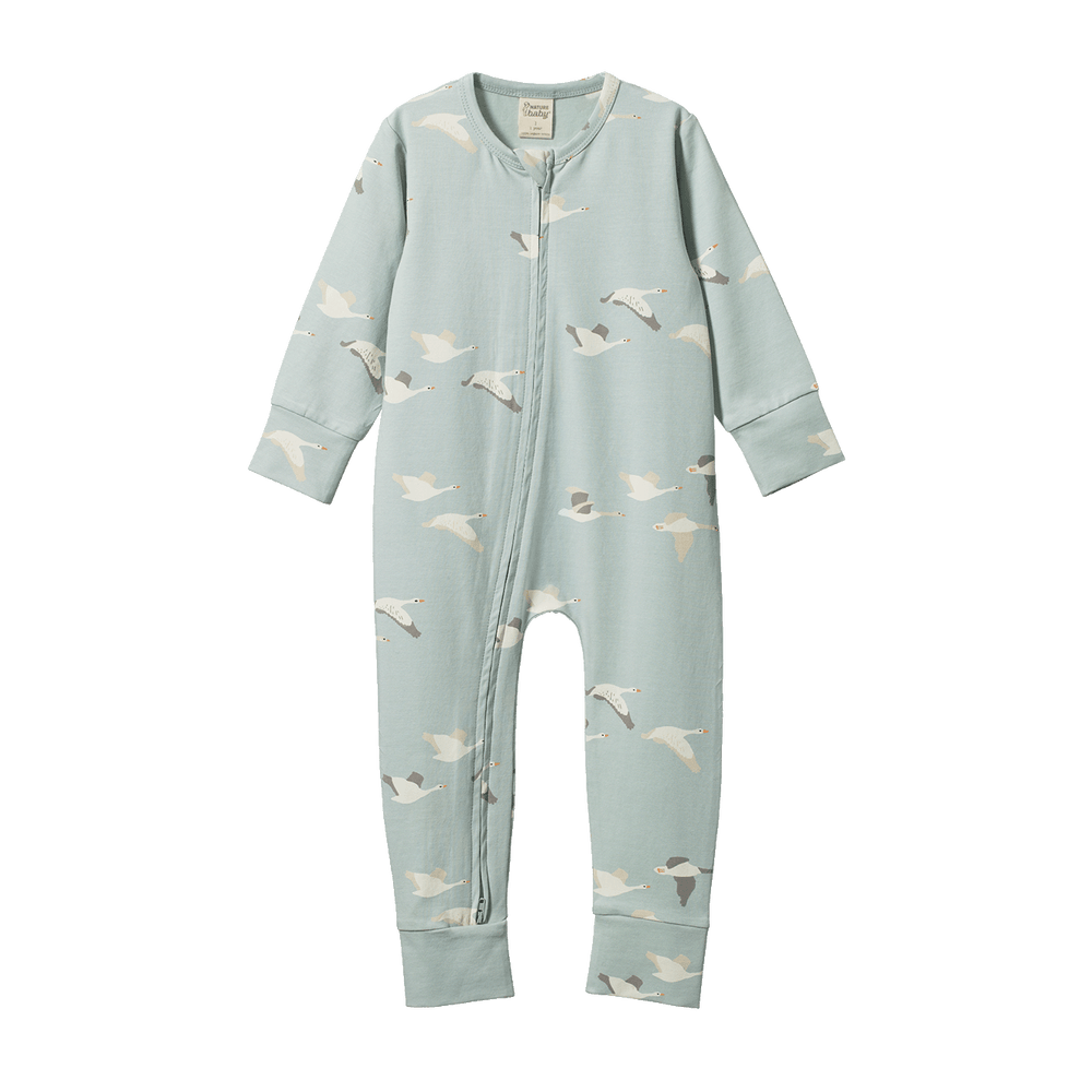 Nature Baby Dreamlands Suit in Flying Geese