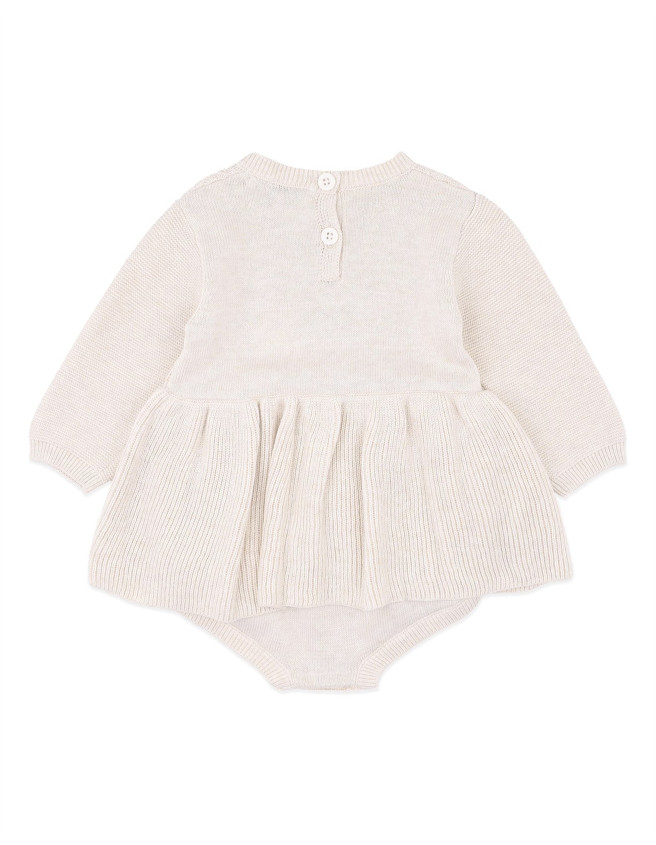 BEBE WILD GARDEN KNITTED OVERLAY BODYSUIT