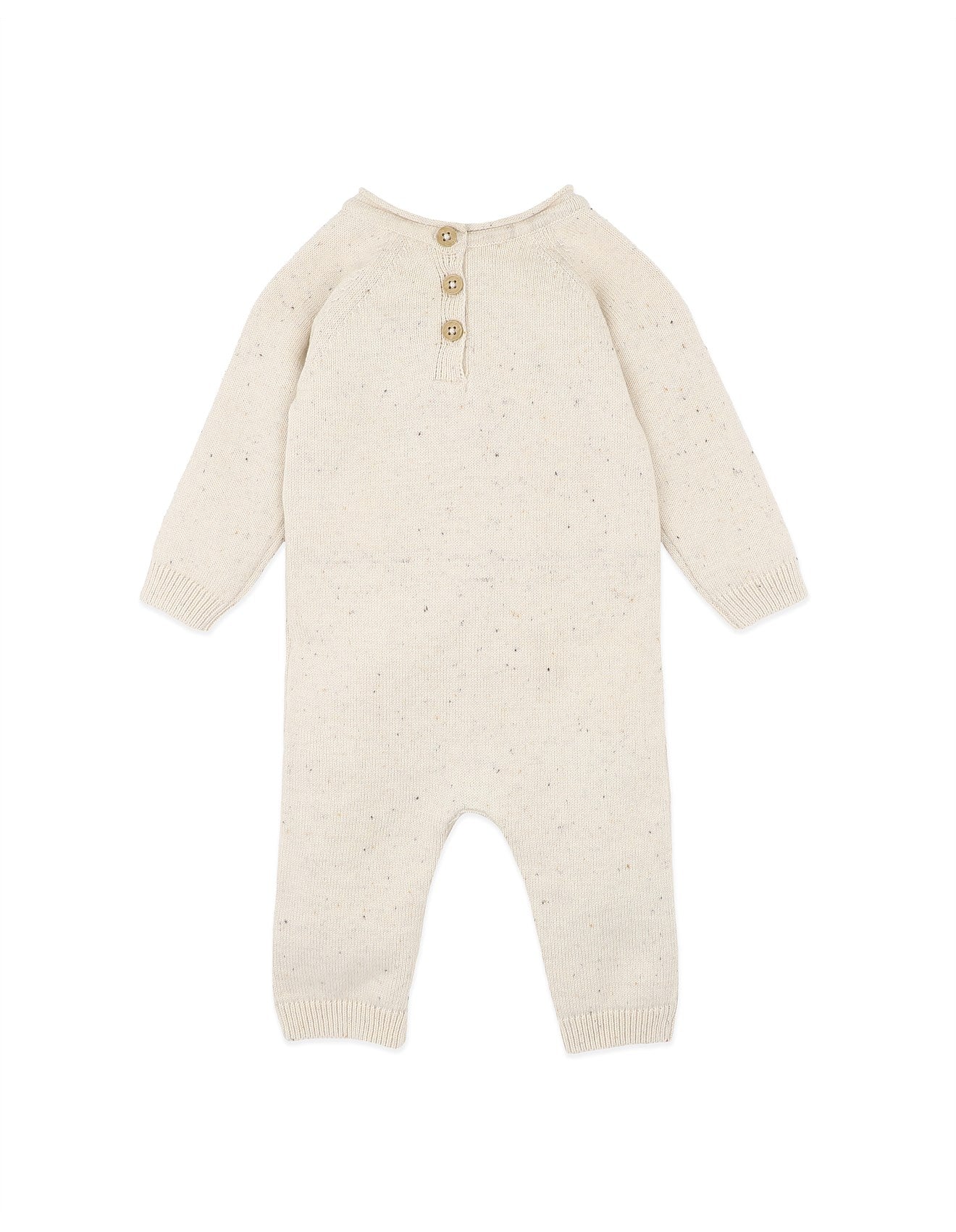 BEBE CHARLIE KOALA ORGANIC KNITTED ROMPER