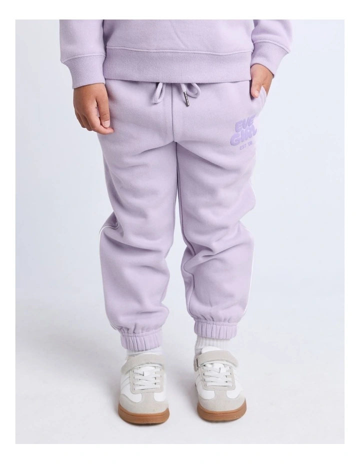 Eve Girl Sports Club Track Pant in Lavender
