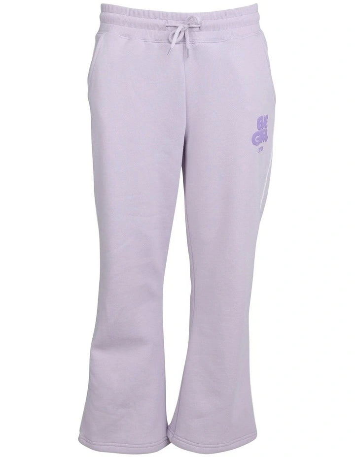 Eve Girl Sports Club Flare Track Pant in Lavender