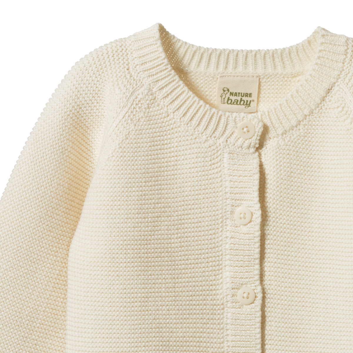Nature Baby Pepi Cardigan in Natural