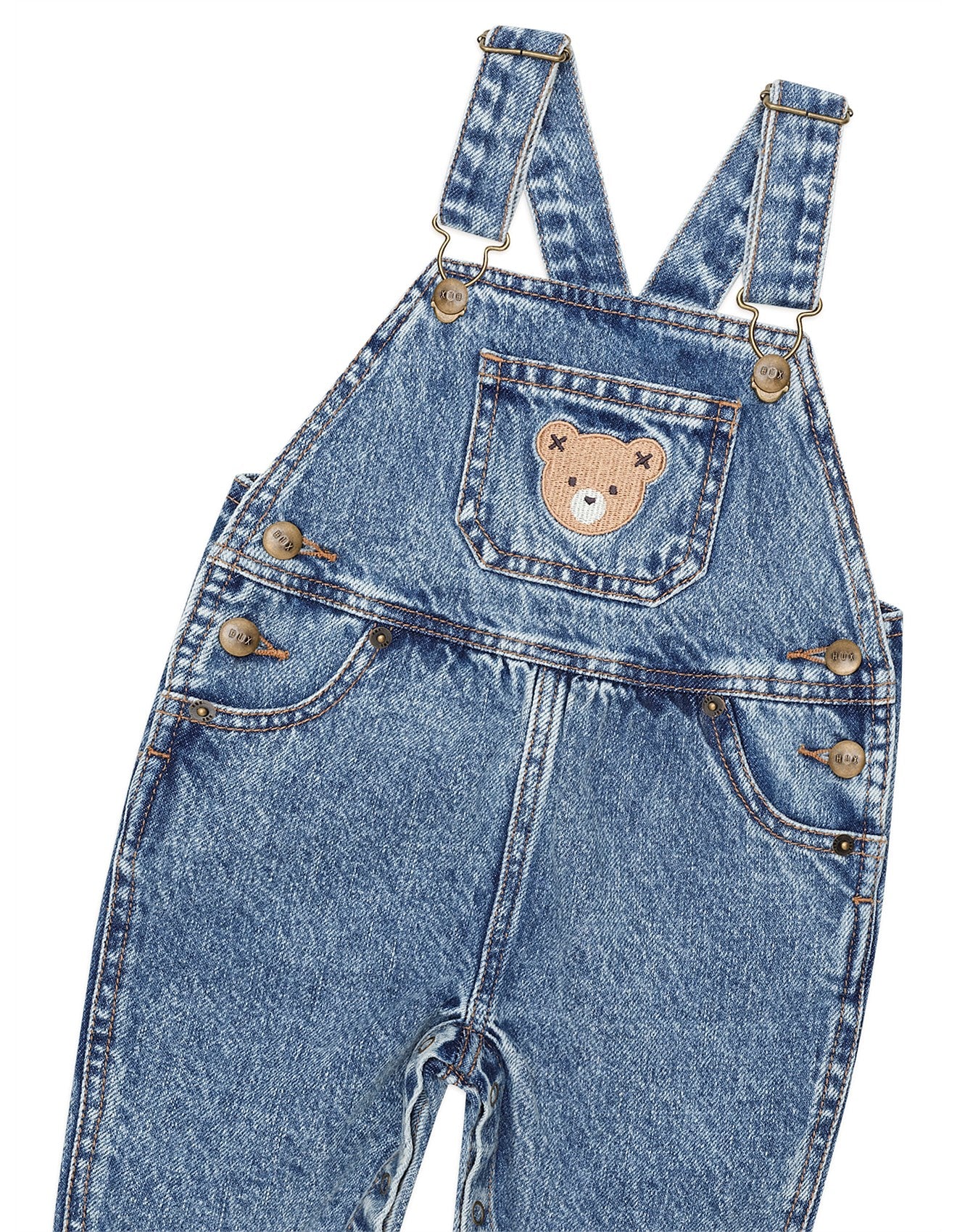 Huxbaby dreamy denim overalls